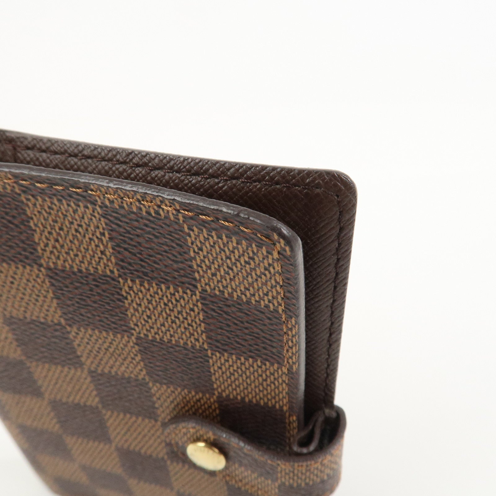 Louis Vuitton Damier Agenda PM Planner Cover Damier Ebene R20700