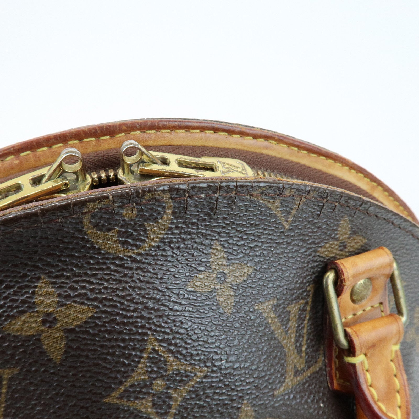 Louis Vuitton Monogram Ellipse PM Hand Bag Brown M51127