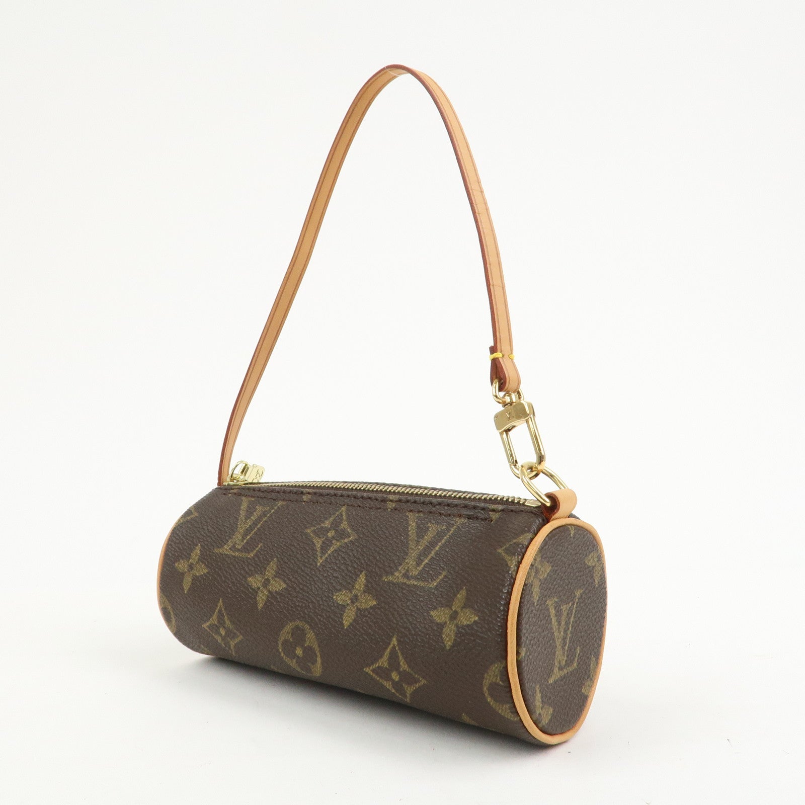 Louis Vuitton Monogram Mini Pouch for Papillon Bag Brown