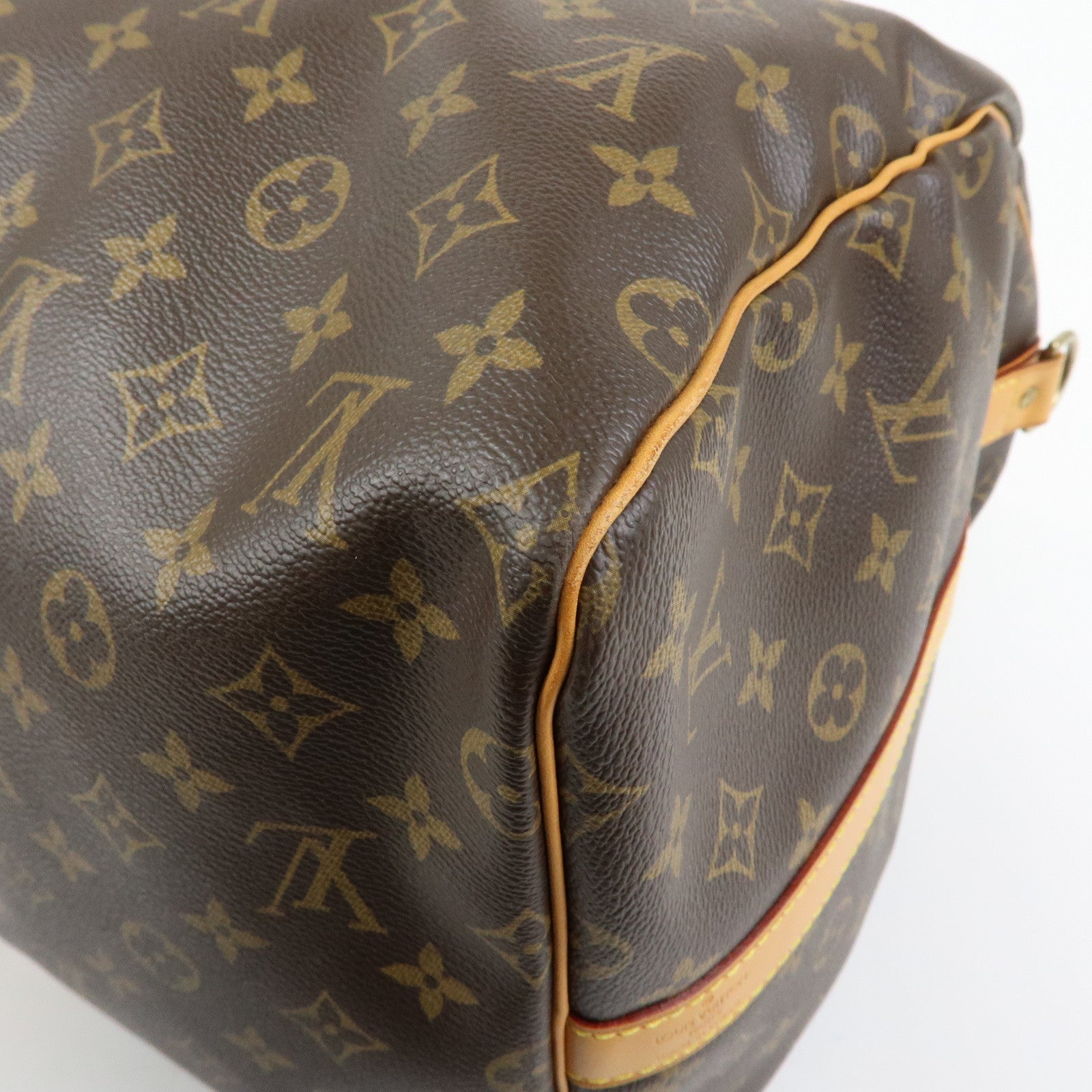 Louis Vuitton Monogram Keep All Bandouliere 55 Boston Bag M41414