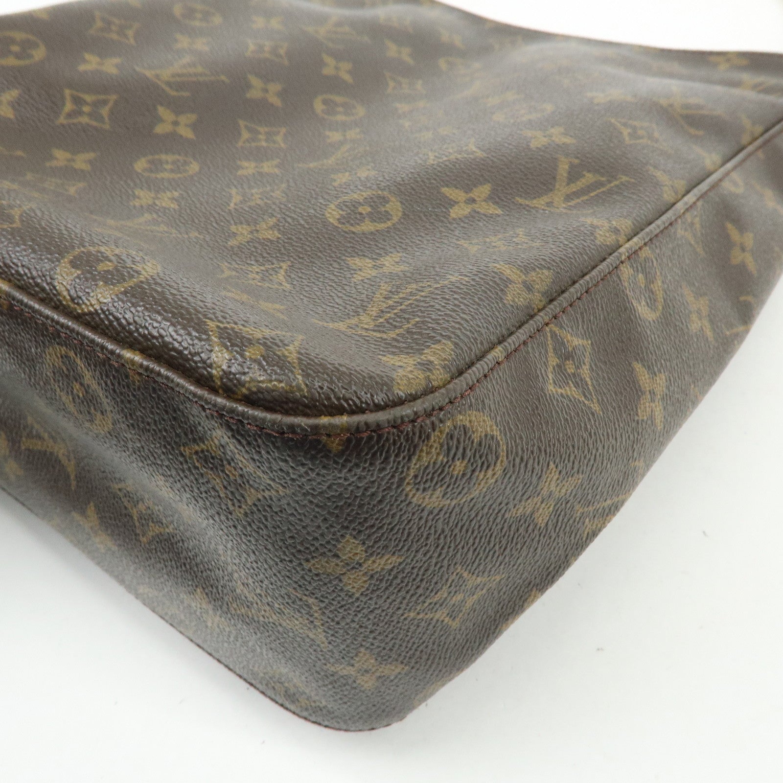 Louis Vuitton Monogram Looping GM Shoulder Bag Brown M51145