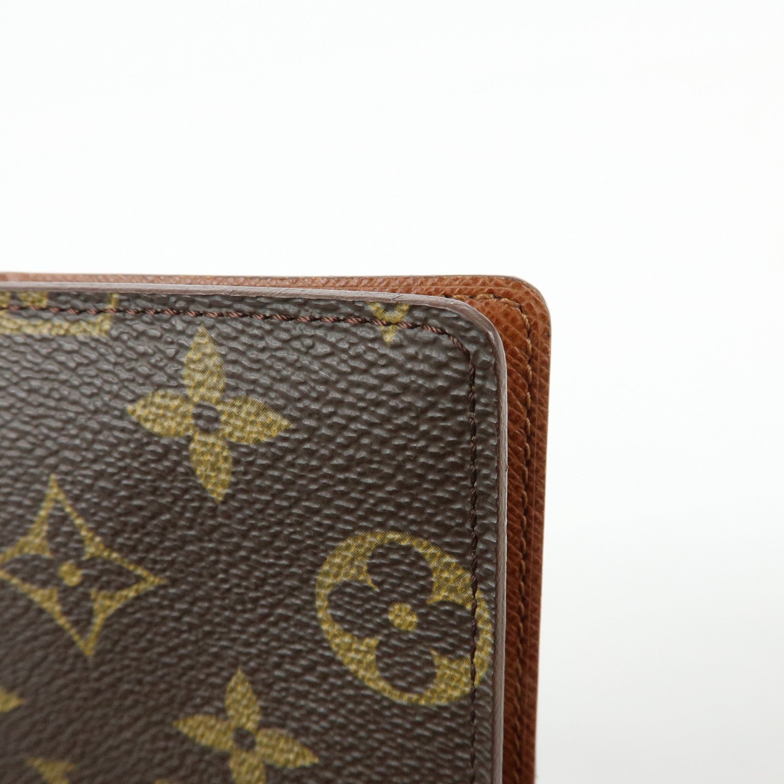 Louis Vuitton Monogram Agenda PM Planner Cover Brown R20005