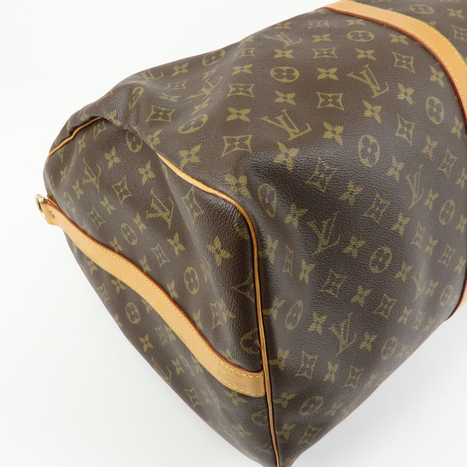 Louis Vuitton Monogram Keep All Bandouliere 60 Boston Bag M41412