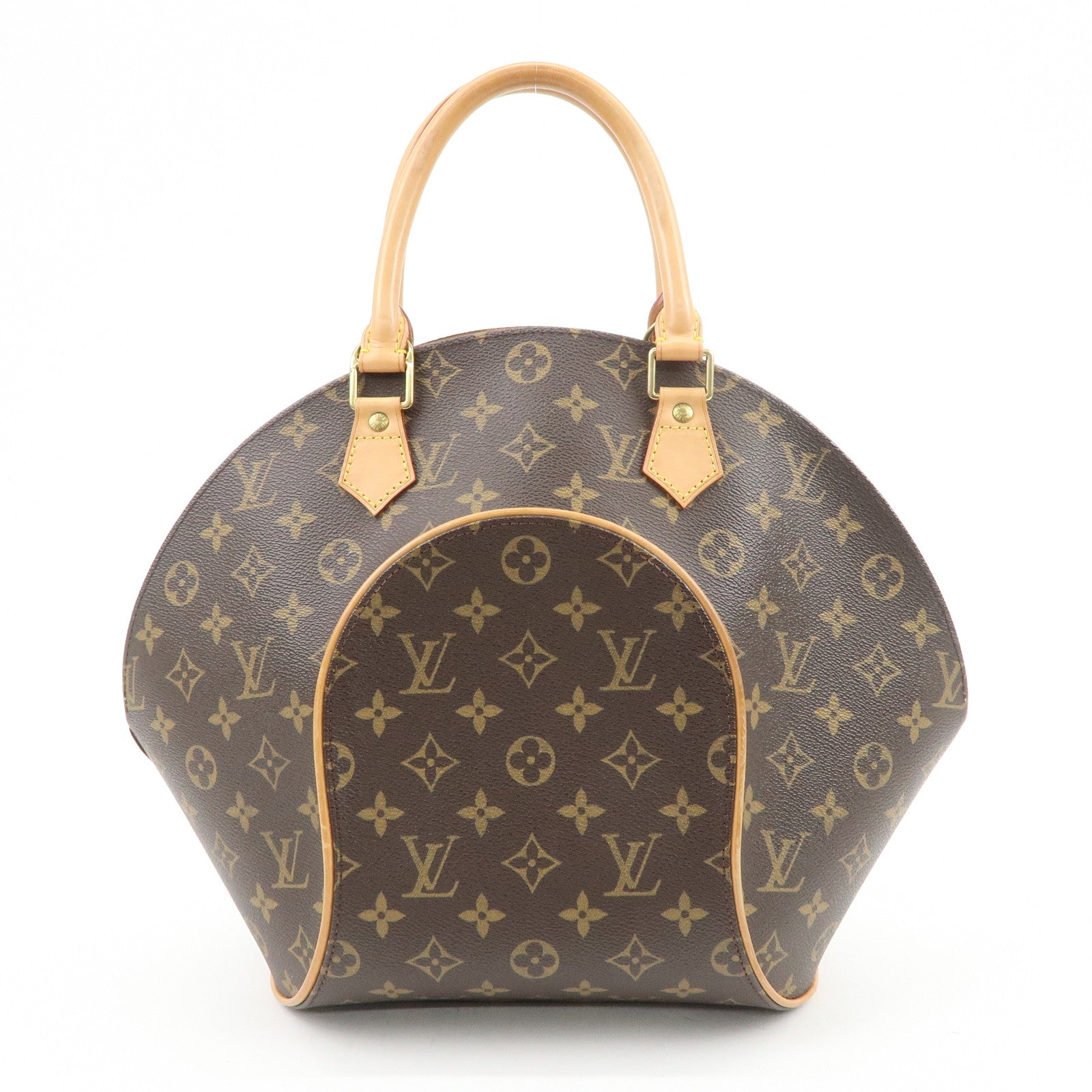 Louis Vuitton Monogram Ellipse MM Hand Bag Brown M51126