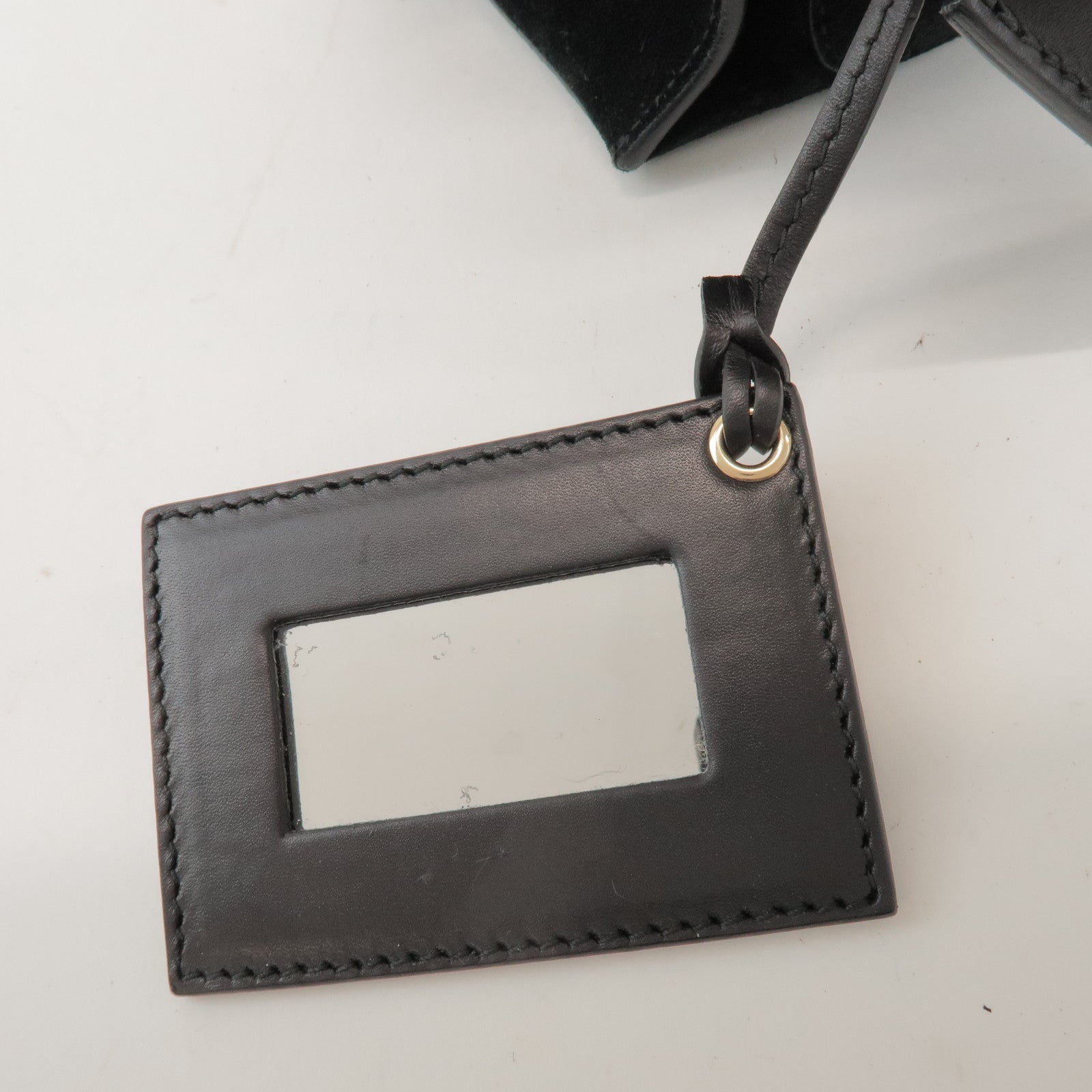 BALENCIAGA Padlock All Afternoon Suede Leather 2Way Bag 319499