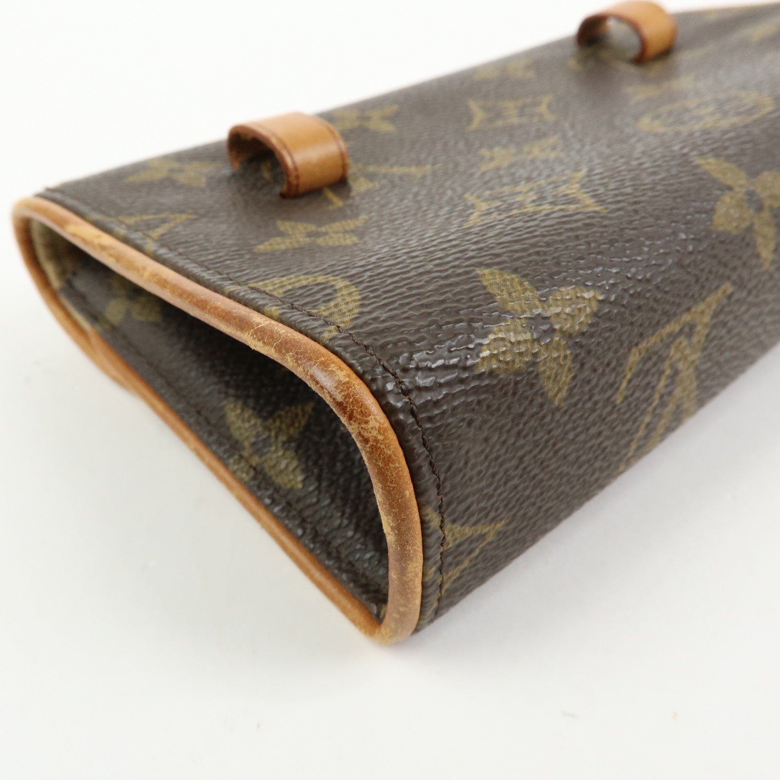 Louis Vuitton Monogram Pochette Florentine Waist Bag Belt XS M51855