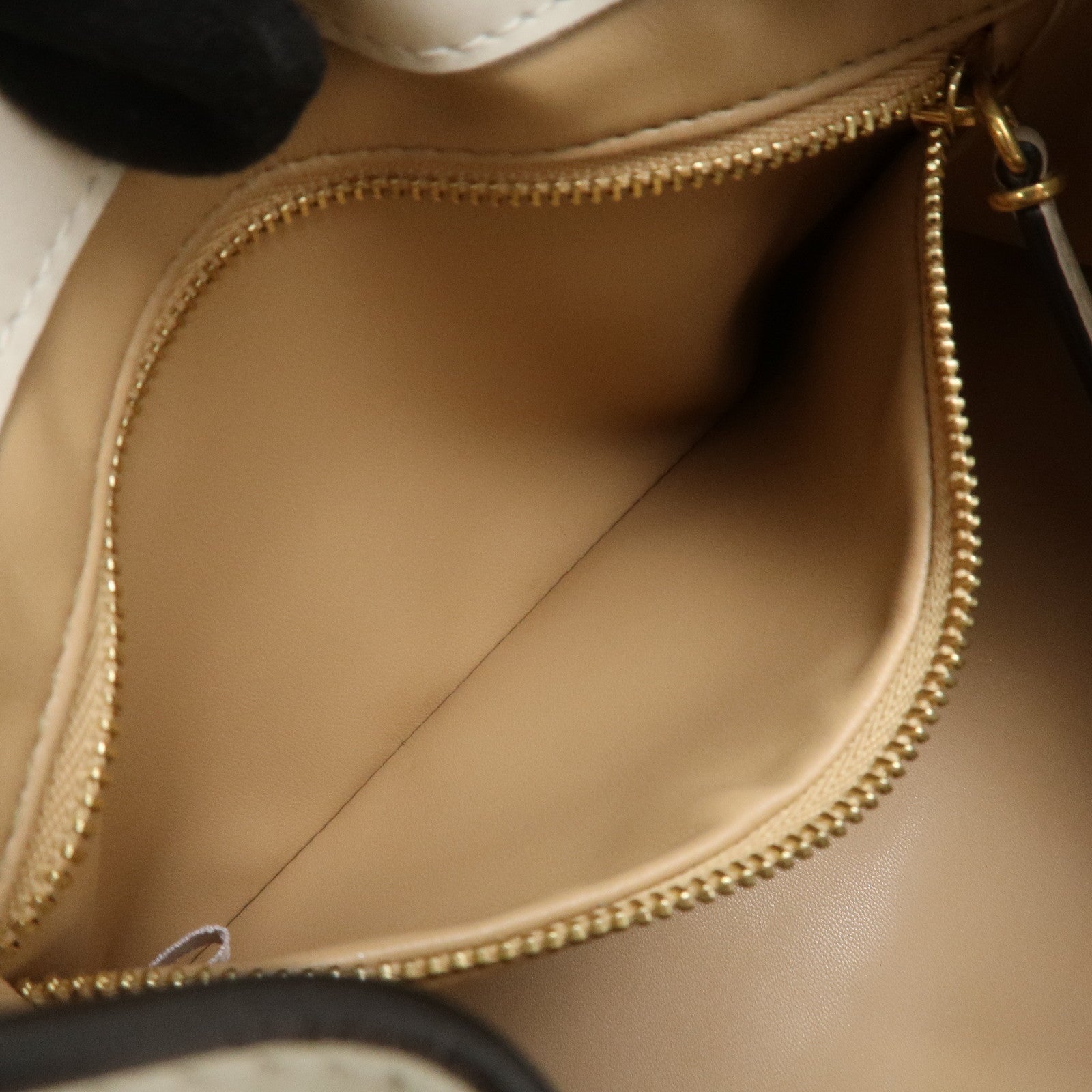 JIMMY CHOO Cinch Calf Leather Medium 2Way Hand Shoulder Bag Ivory