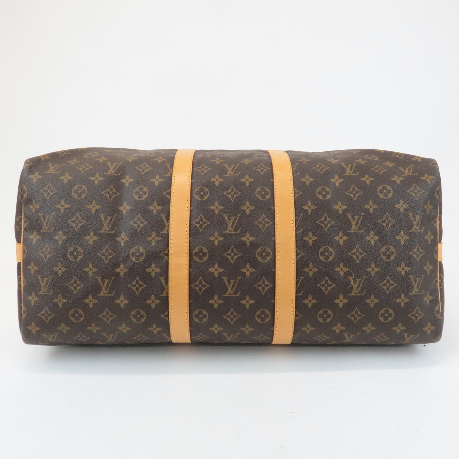 Louis Vuitton Monogram Keep All Bandouliere 55 Boston Bag M41414 Used