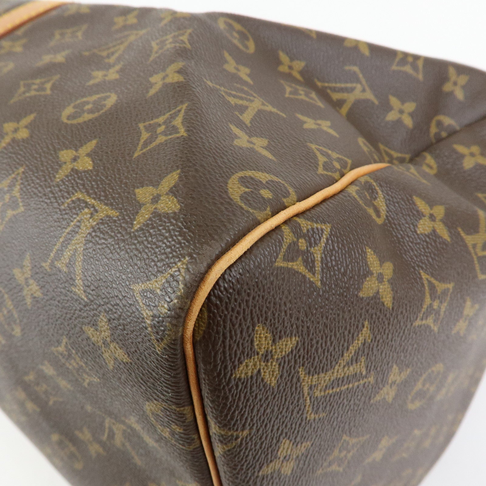 Louis Vuitton Monogram Keep All 55 Boston Bag Brown M41424