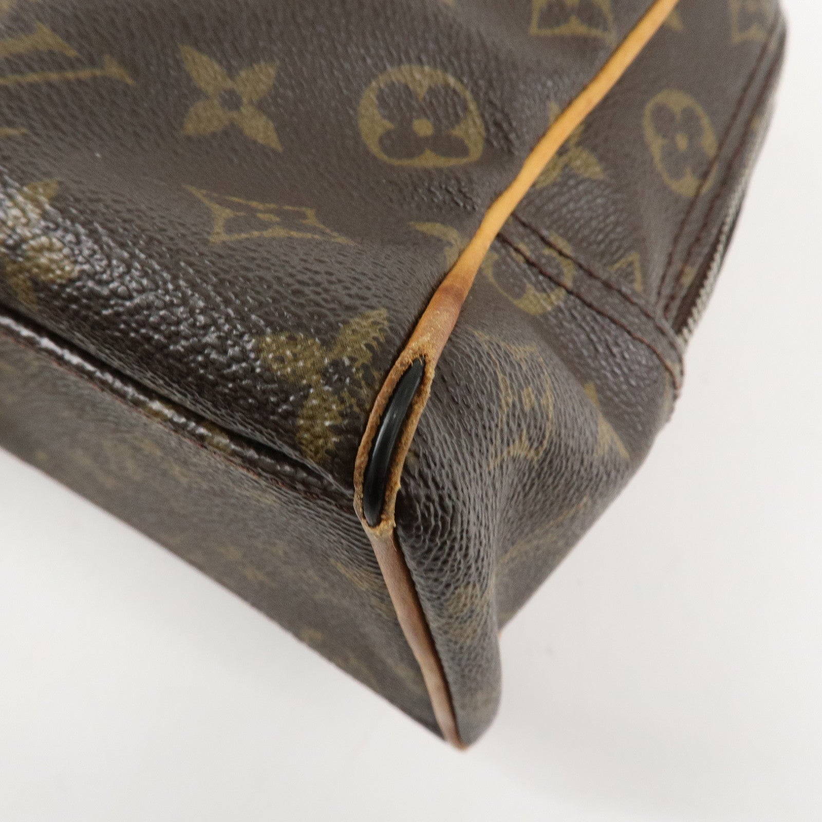 Louis Vuitton Monogram Manhattan PM Hand Bag Brown M40026 Used