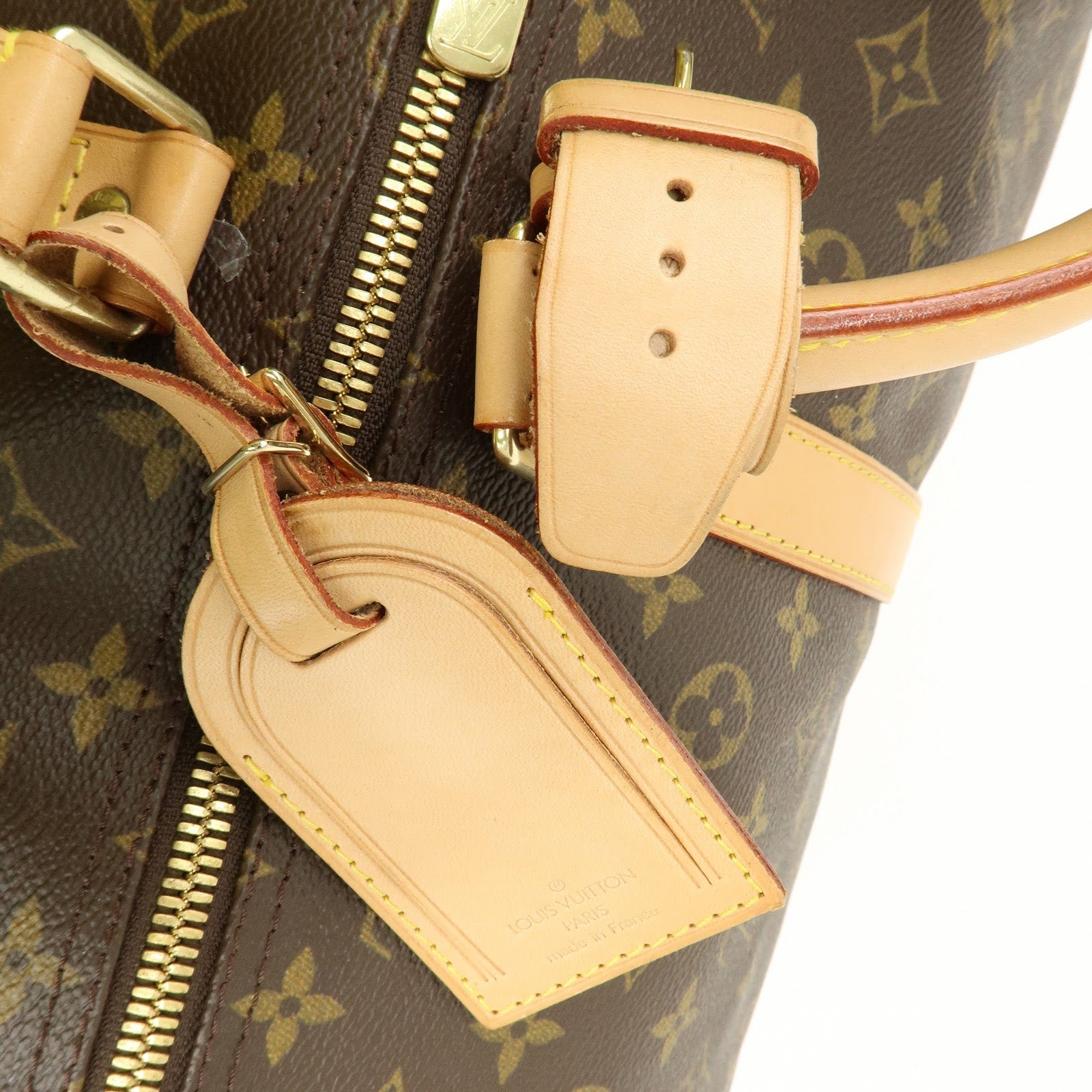 Louis Vuitton Monogram Keep All Bandouliere 60 Boston Bag M41412