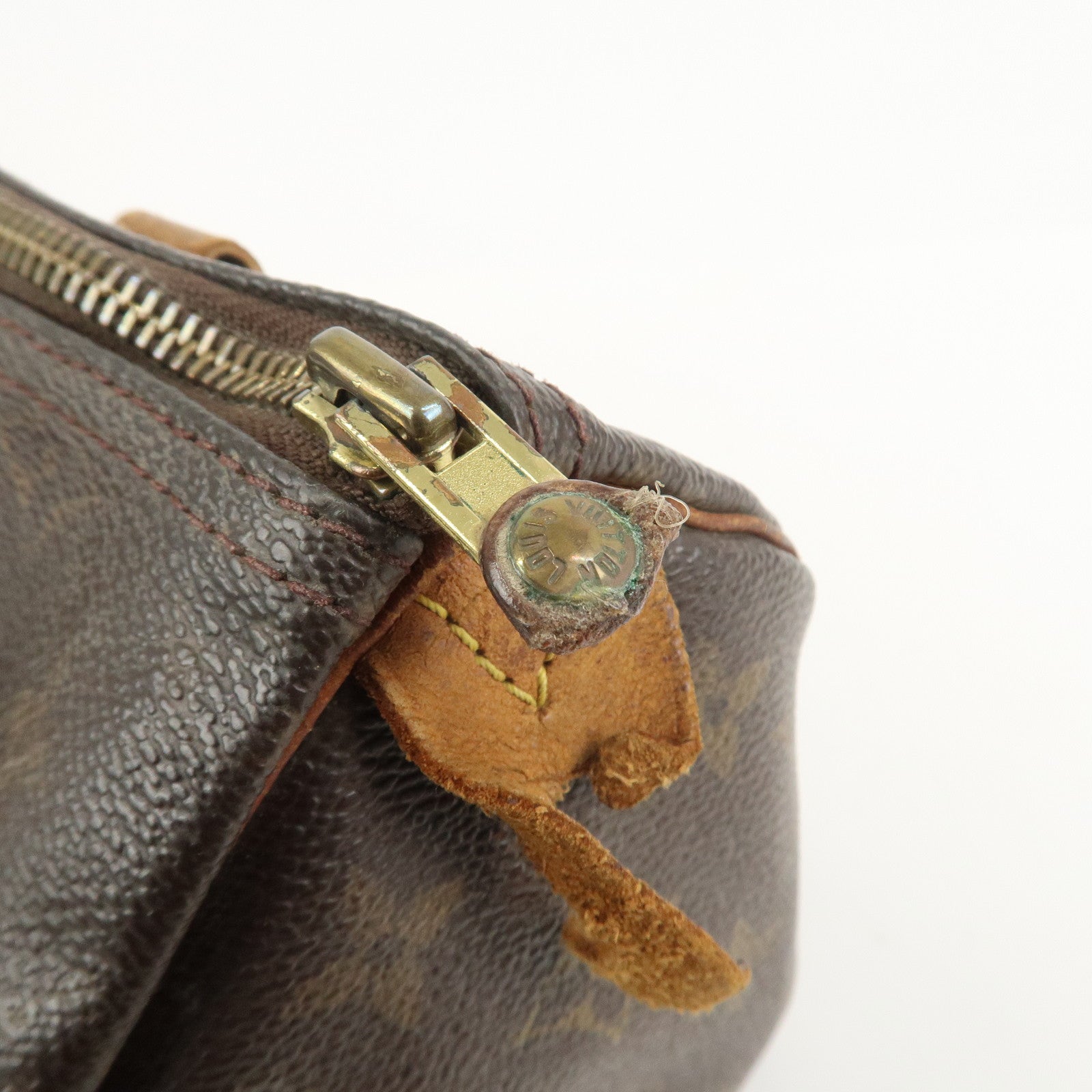 Louis Vuitton Monogram Speedy 25 Boston Bag Hand Bag Brown M41528