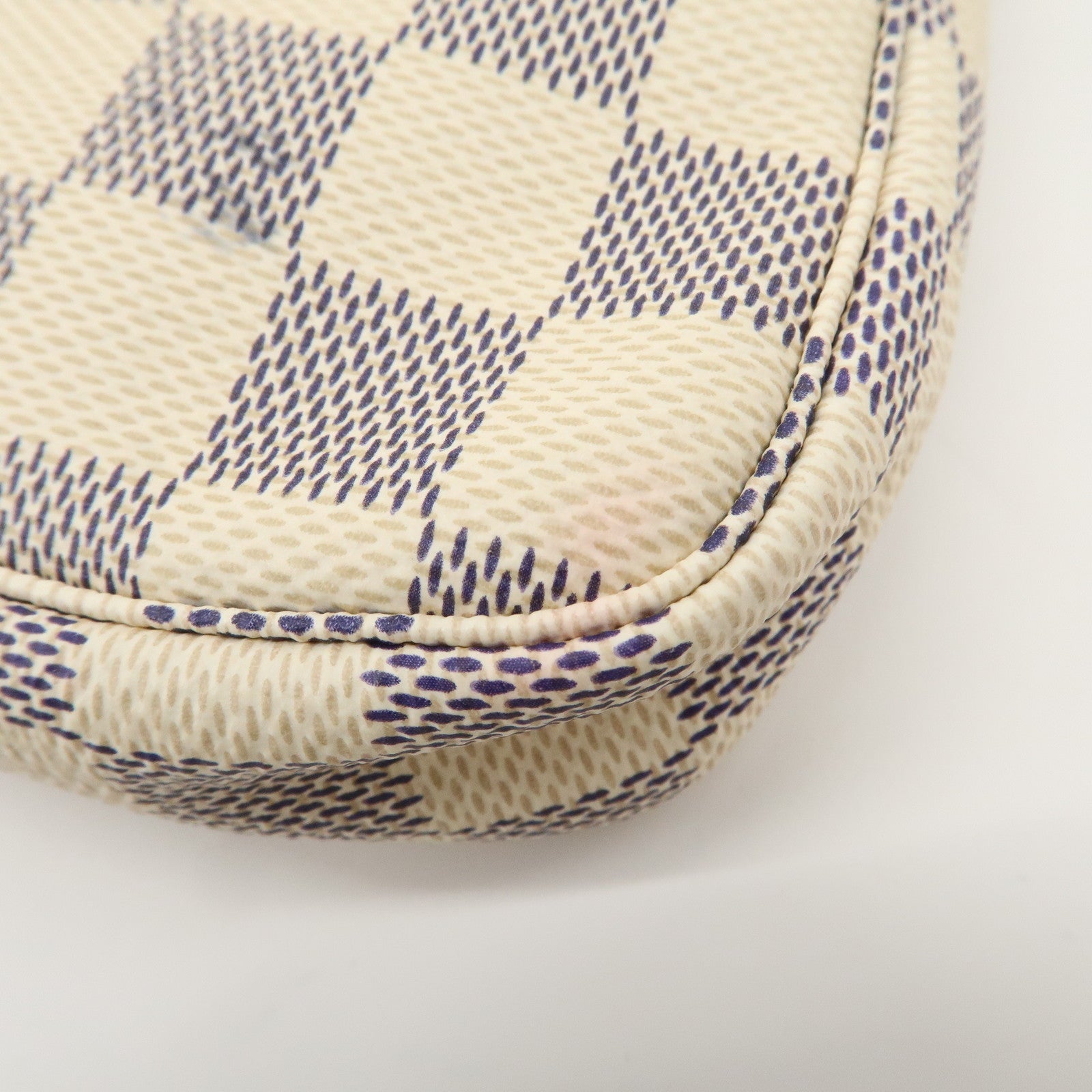 Louis Vuitton Damier Azur Mini Pochette Accessoires Pouch N58010