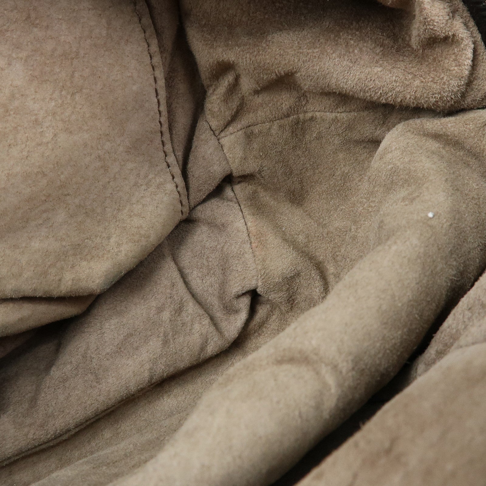 BOTTEGA VENETA Intrecciato Leather Shoulder Bag Brown 255693