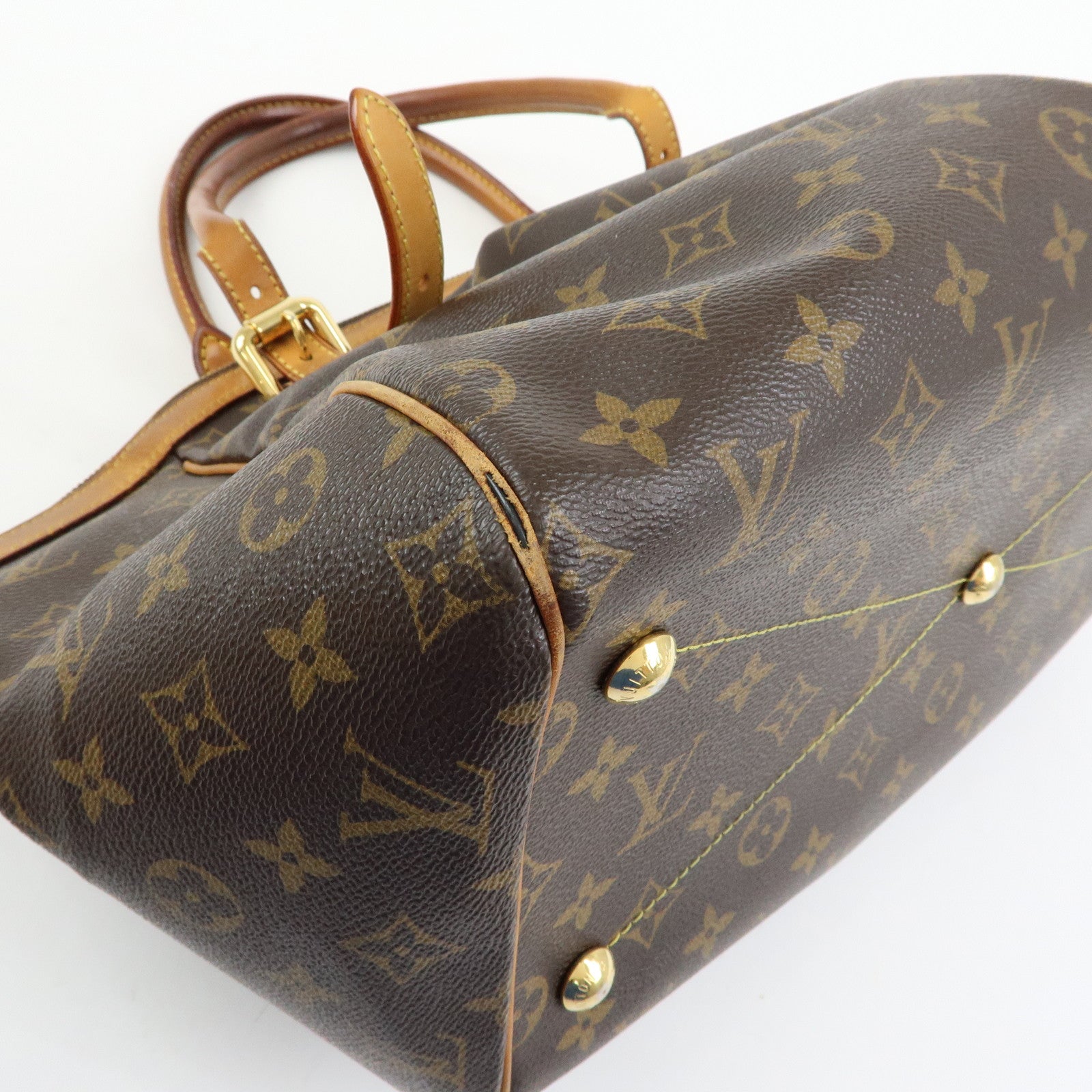 Louis Vuitton Monogram Tivoli GM Shoulder Bag Boston Bag M40144