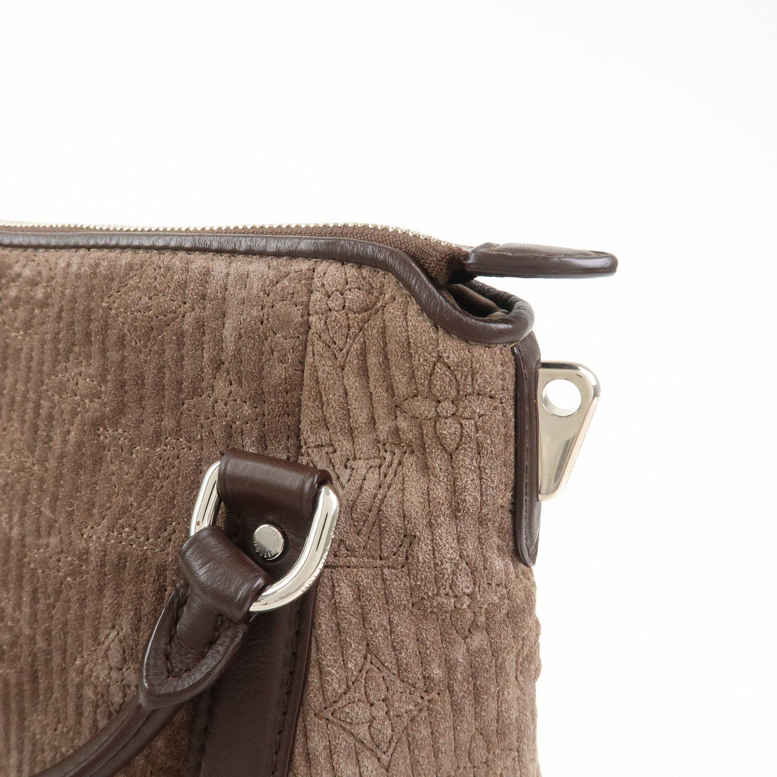 Louis Vuitton Monogram Antheia Ixia MM Hand Bag Brun Brown M93832