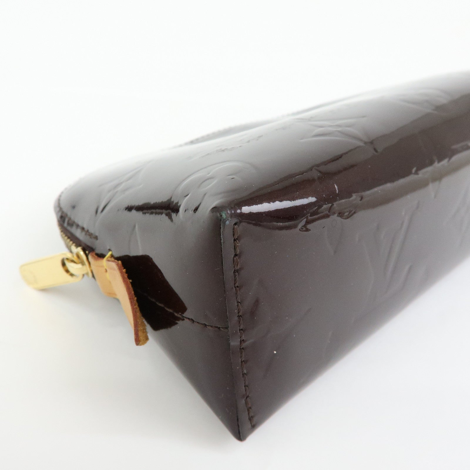 Louis Vuitton Monogram Vernis Pochette Cosmetic Pouch M91495