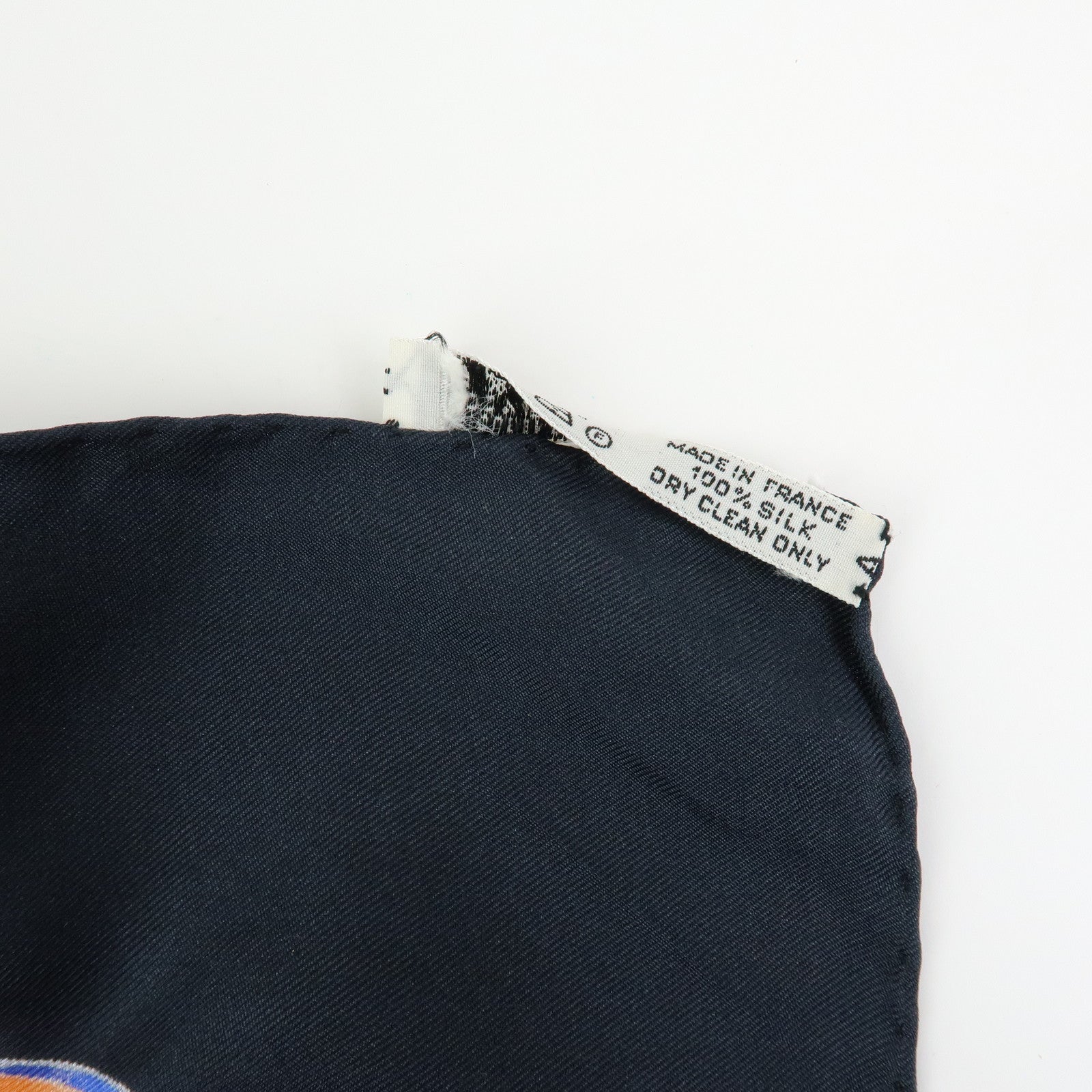 HERMES Carre 90 Silk 100% Scarf LES RUBANS DU CHEVAL Black
