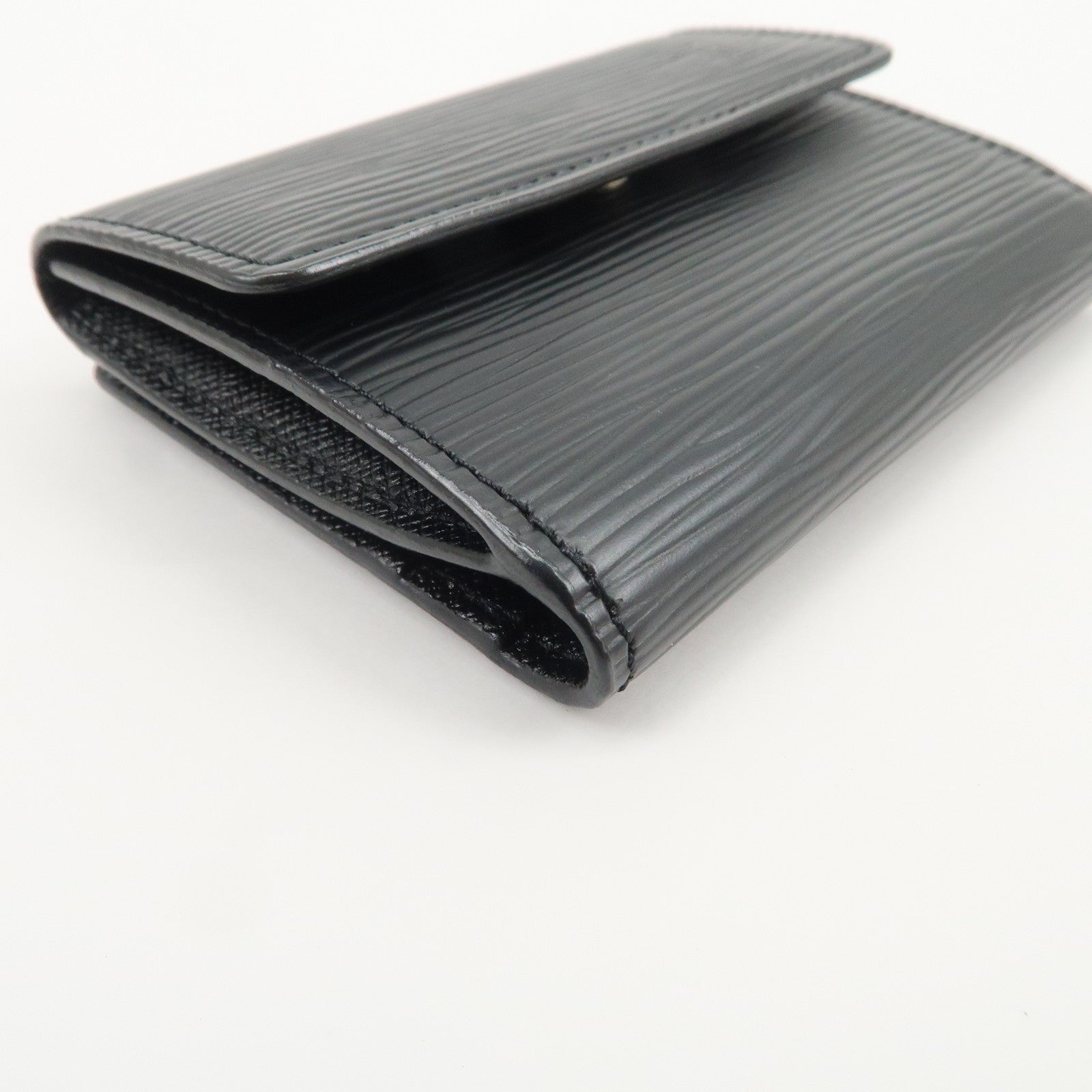 Louis Vuitton Epi Leather Ludlow Coin Case Card Case Noir M63302