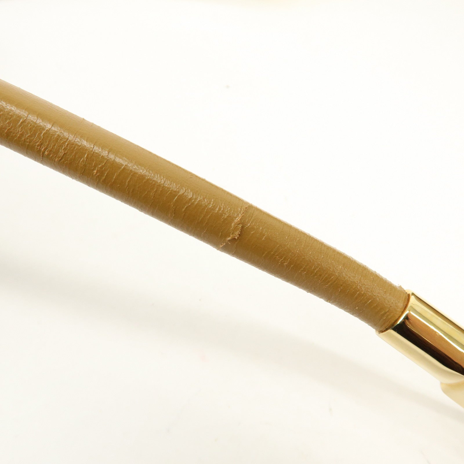 GUCCI GG Canvas Leather Shoulder Bag Beige Camel  001・3812・002122