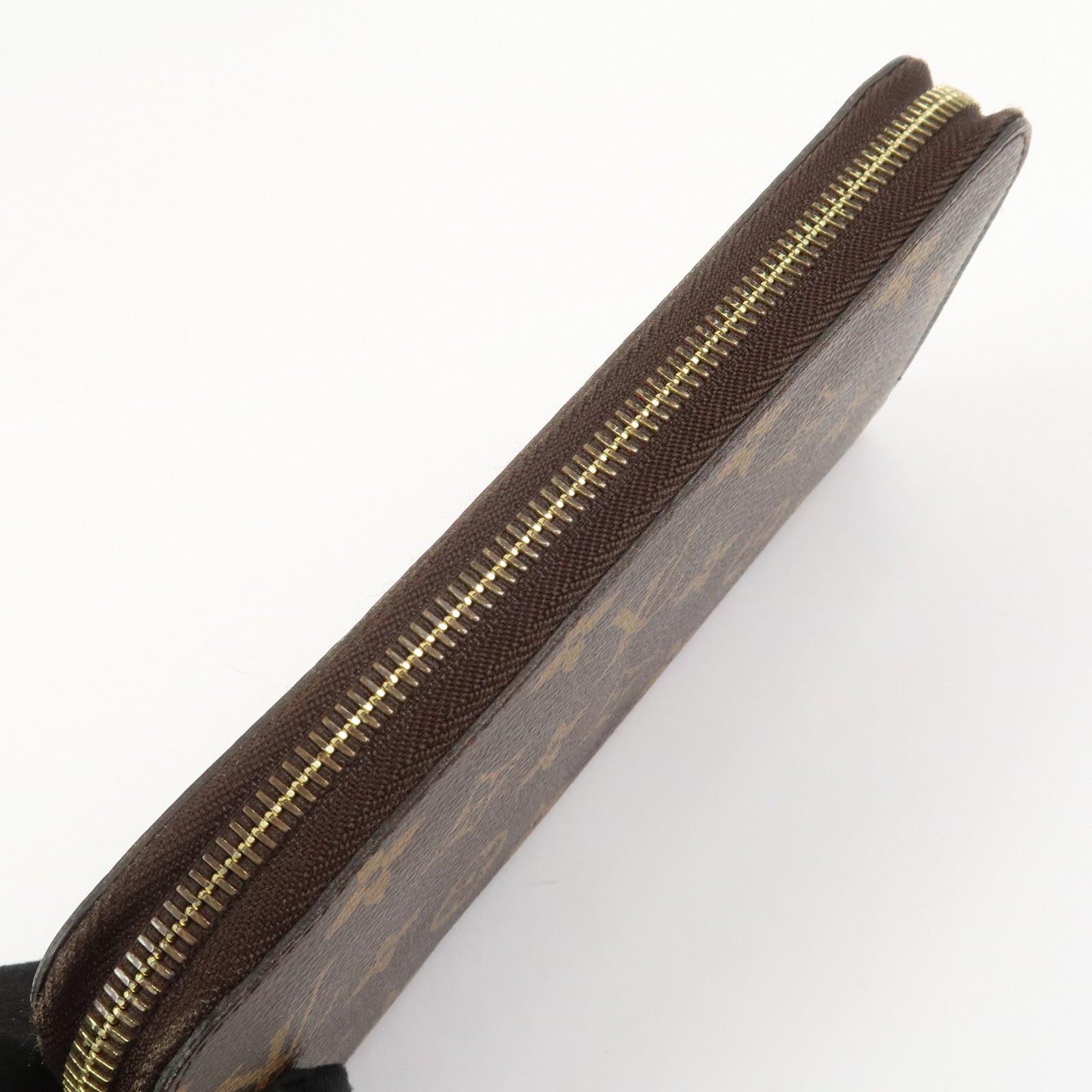 Louis Vuitton Monogram Canvas Zippy Long Wallet Brown M60017