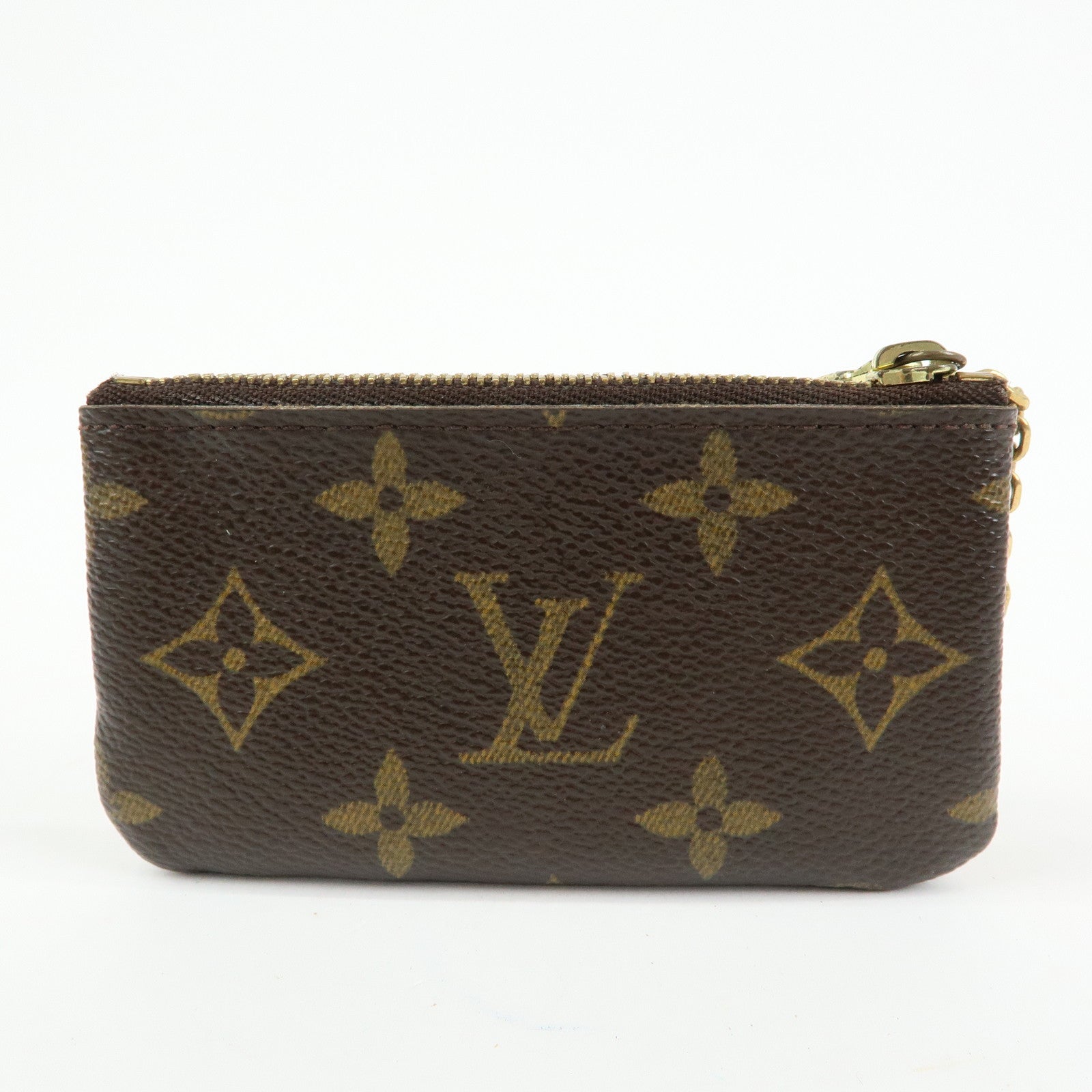 Louis Vuitton Monogram Pochette Cles Coin Case Key Case M62650