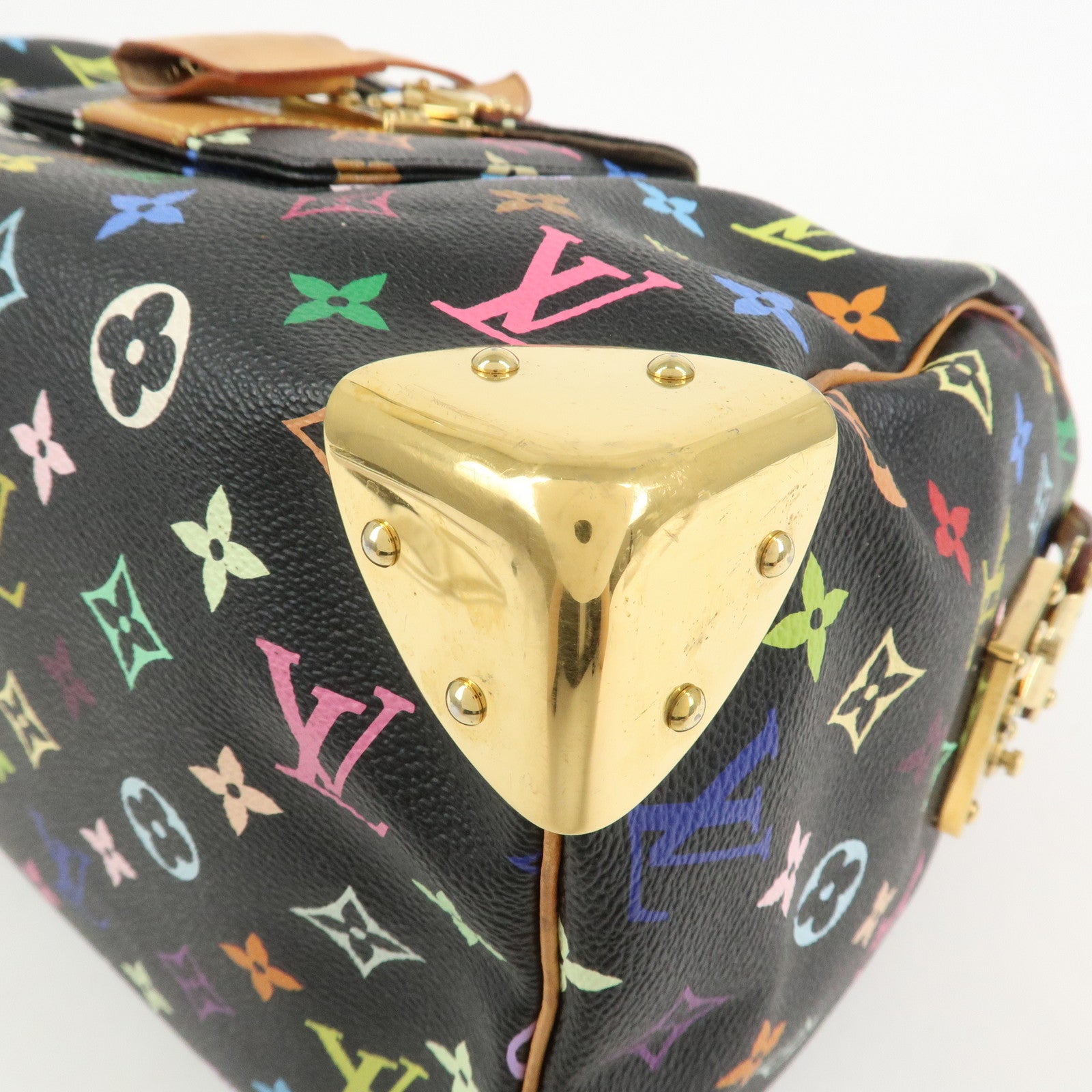 Louis Vuitton Monogram Multicolor Speedy 30 Hand Bag M92642