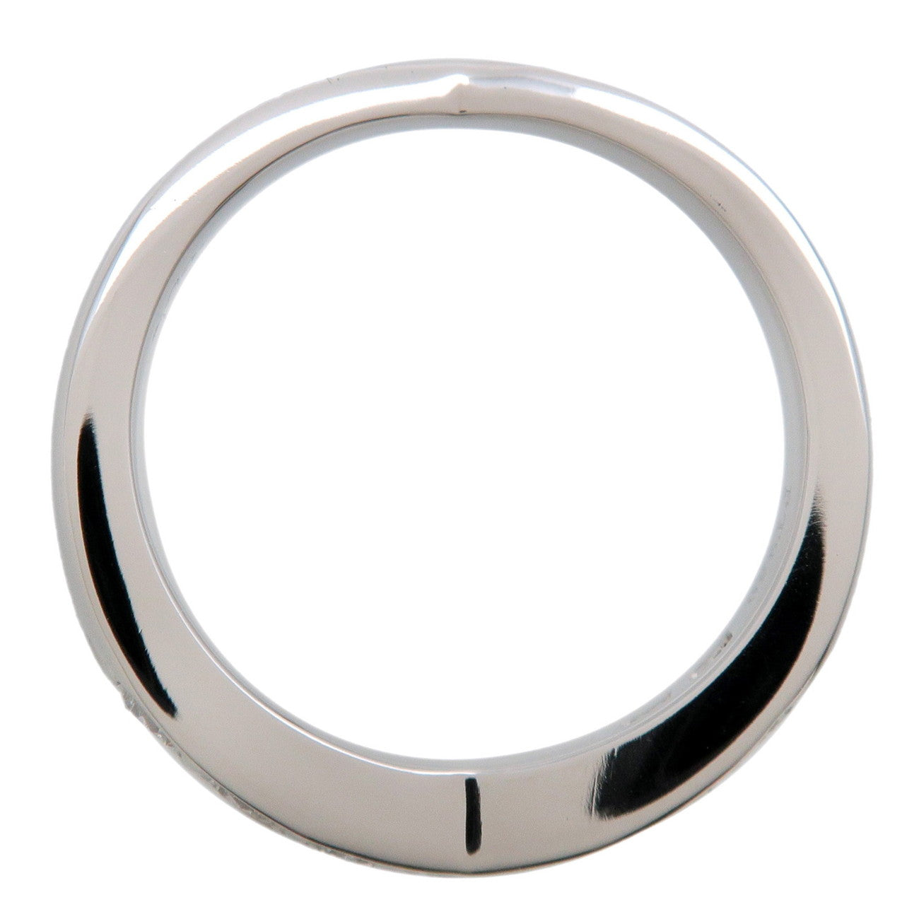 Tiffany & Co V Band Diamond Ring PT950 Platinum US3.5-4 EU46 HK7.5