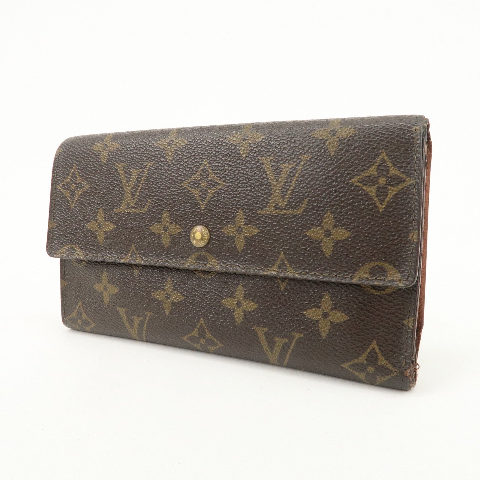 Louis Vuitton Monogram Set of 3 Wallets Brown M61725 M61215 M61200