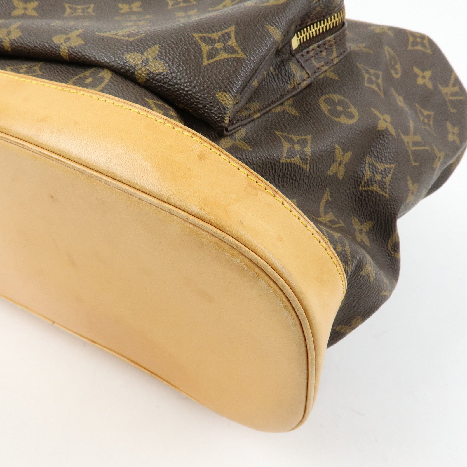 Louis Vuitton Monogram Montsouris GM Backpack Rucksack Brown M51135