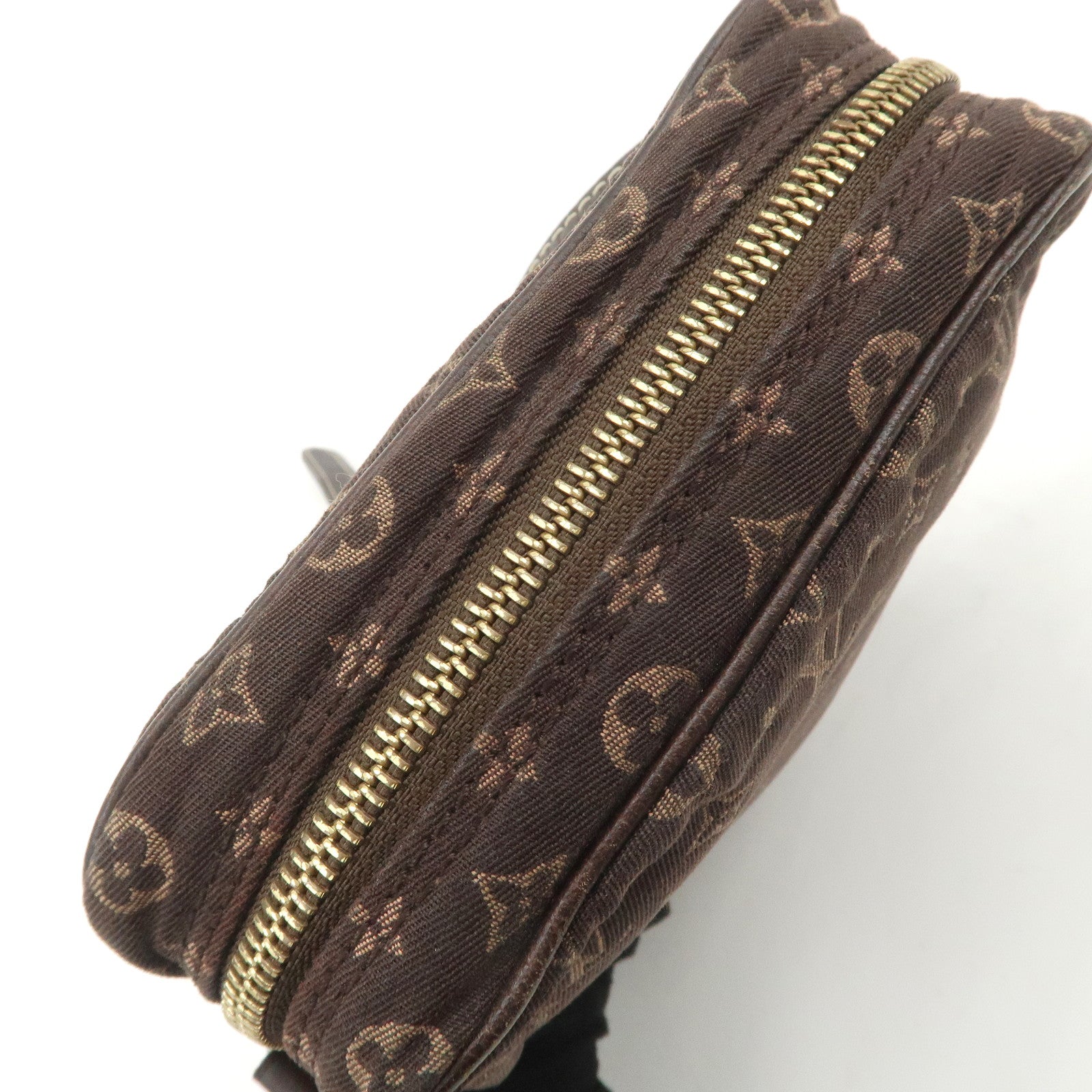 Louis Vuitton Monogram Mini Lin Danube Shoulder Bag Brown M95228