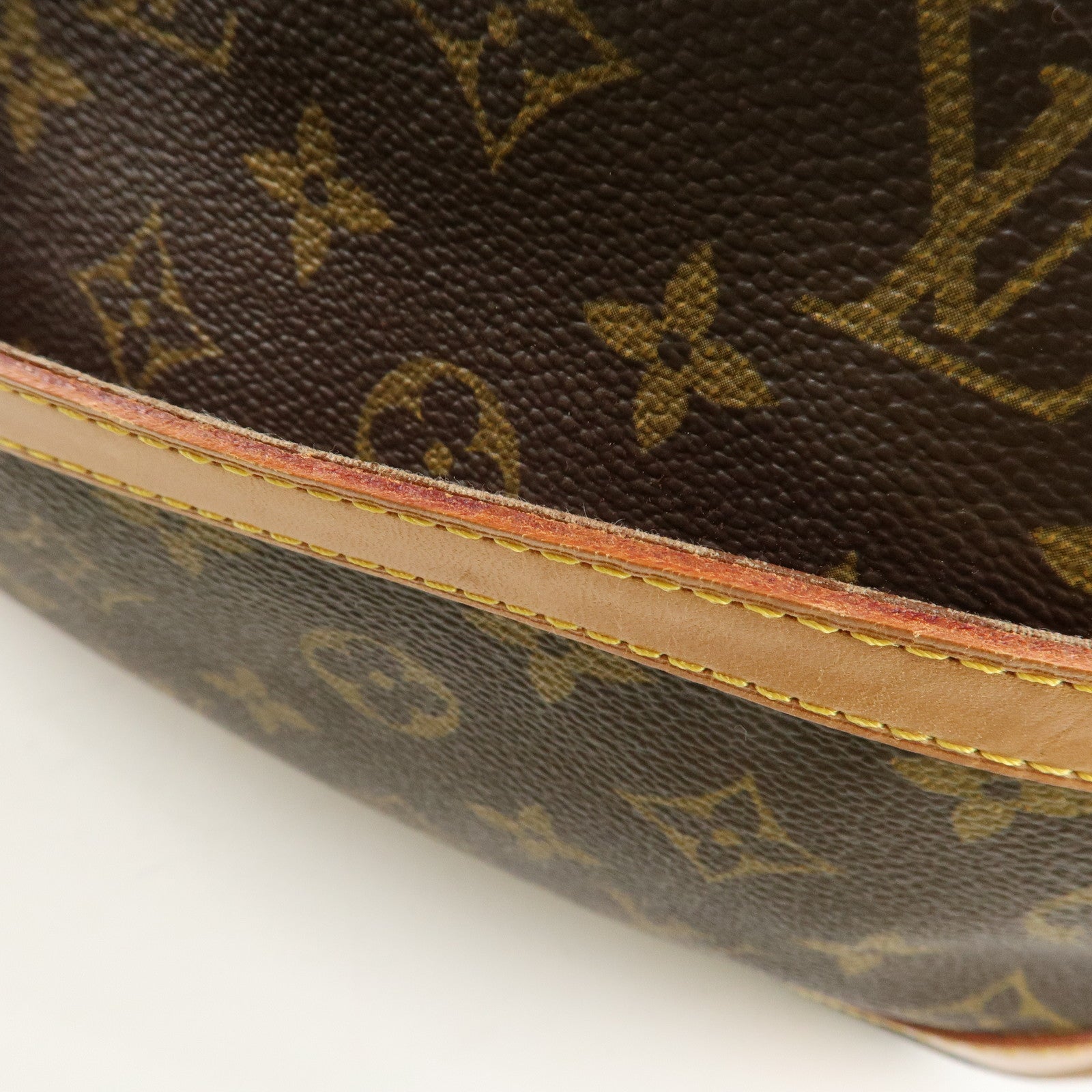 Louis Vuitton Monogram Compiegne 28 Pouch Clutch Bag Brown M51845 Used