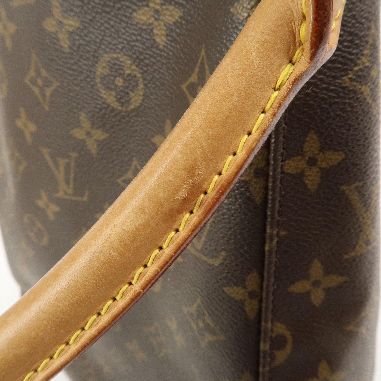 Louis Vuitton Monogram Looping GM Shoulder Bag Brown M51145
