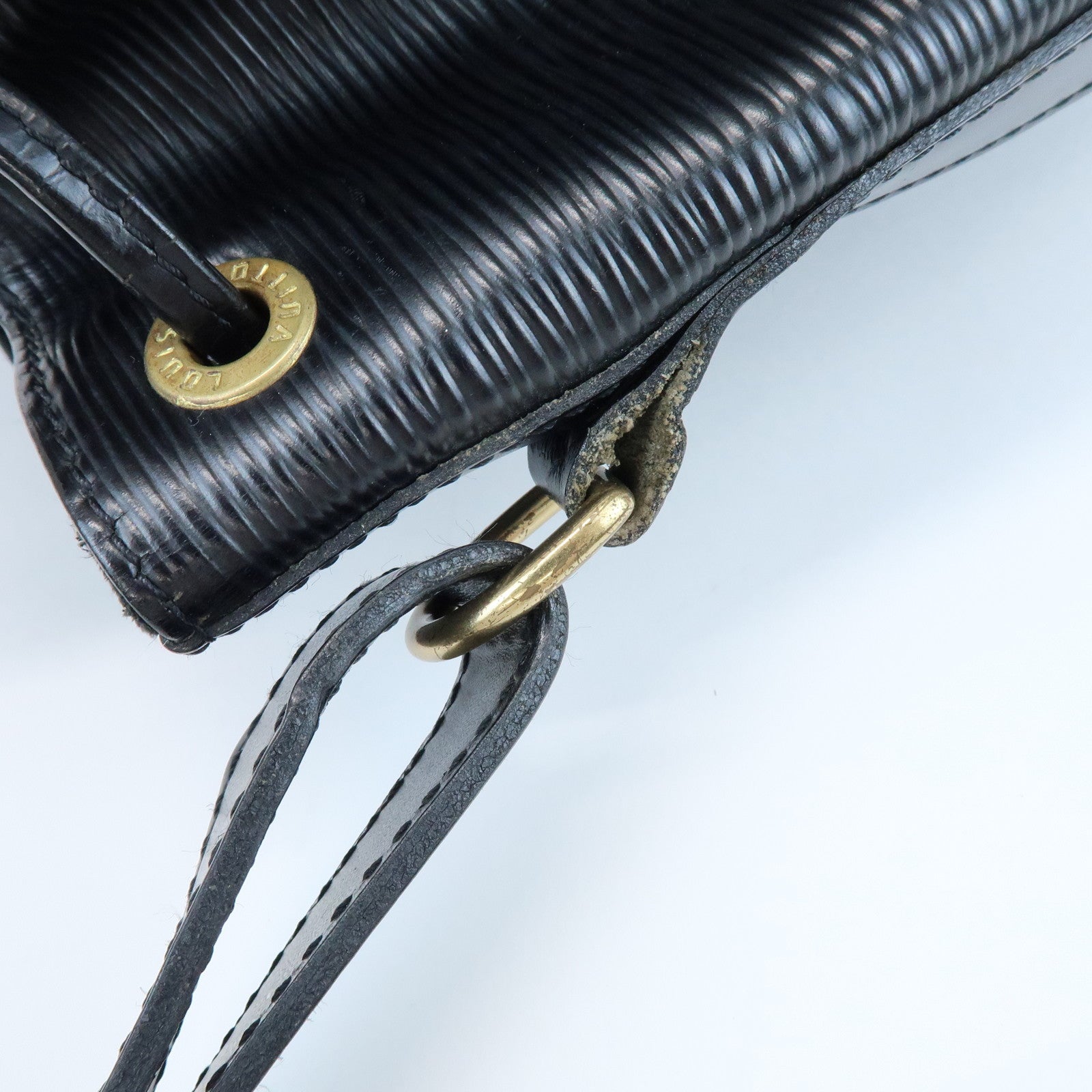 Louis Vuitton Epi Petit Noe Shoulder Bag Noir Black M59012