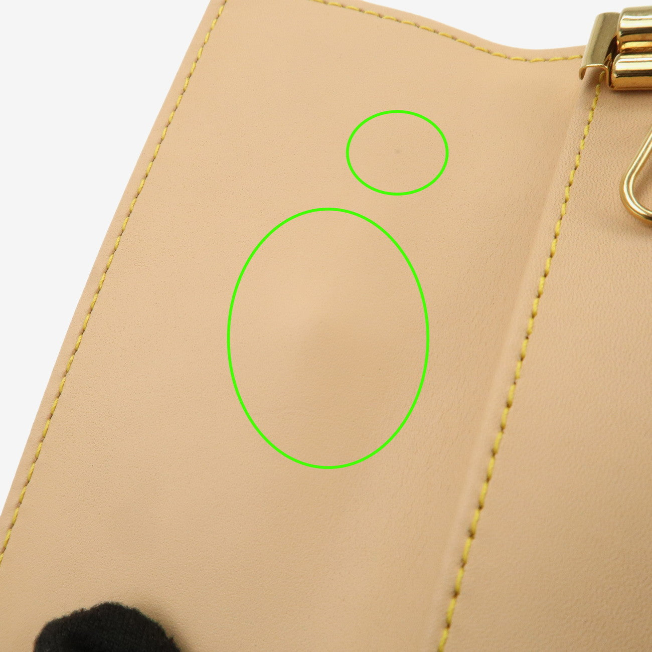 Louis Vuitton Monogram Multicolor Multiclés 4 Key Case Blanc M60043