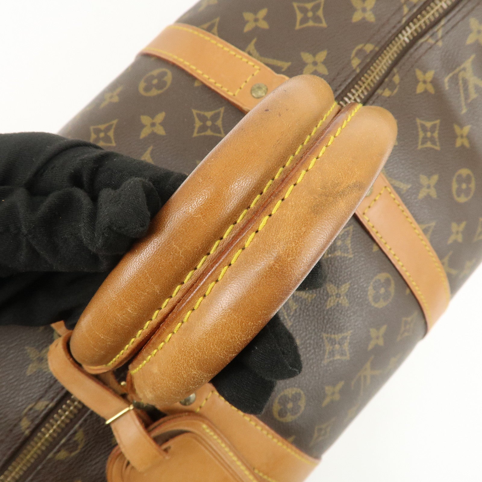 Louis Vuitton Monogram Keep All 55 Boston Bag Brown M41424
