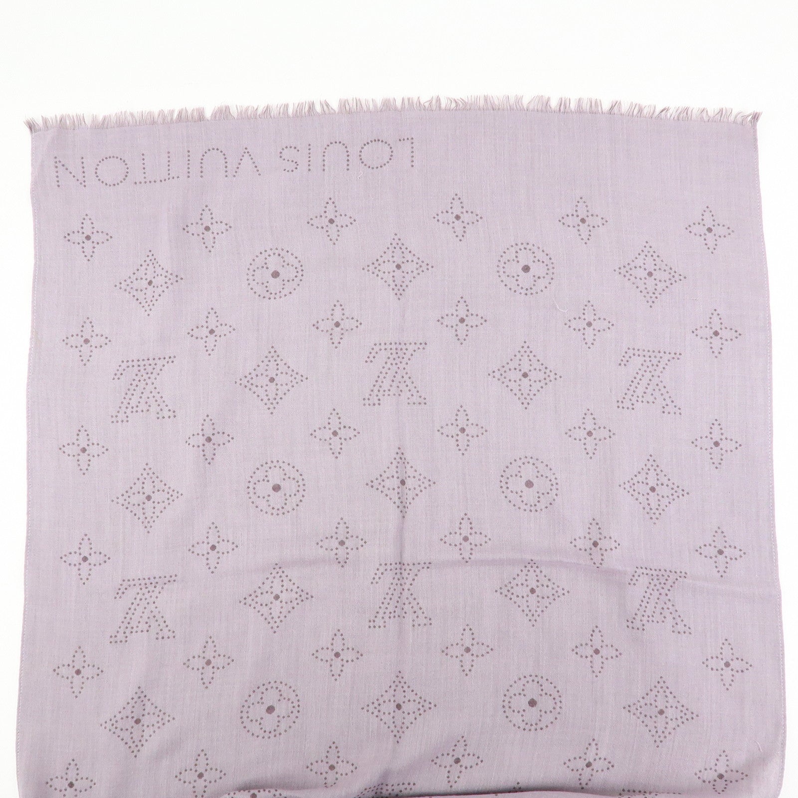 Louis Vuitton Monogram Cashmere Silk Etole Mahina Stole M72312