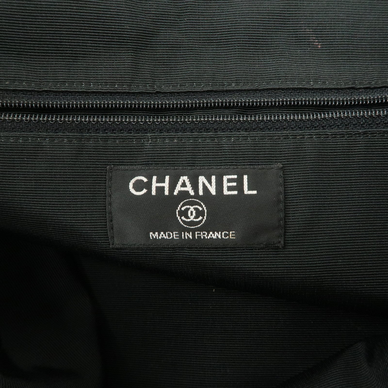 CHANEL COCO Mark Lapin Suede Tote Bag Hand Bag Shoulder Bag Brown