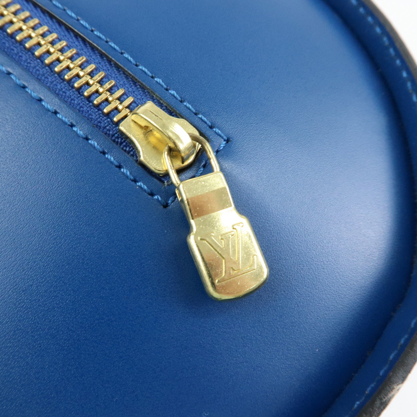 Louis Vuitton Epi Soufflot Shoulder Bag Hand Bag Toledo Blue M52225