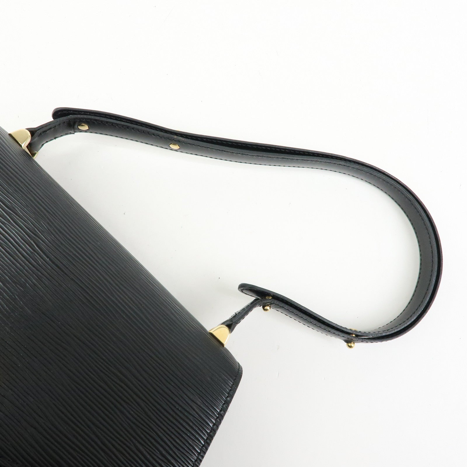 Louis Vuitton Epi Tilsit Shoulder Bag Hand Bag Noir Black M52482