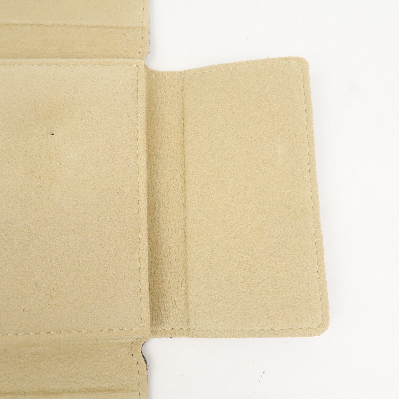 Louis Vuitton Monogram Canvas Jewelry Case for Earrings Brown