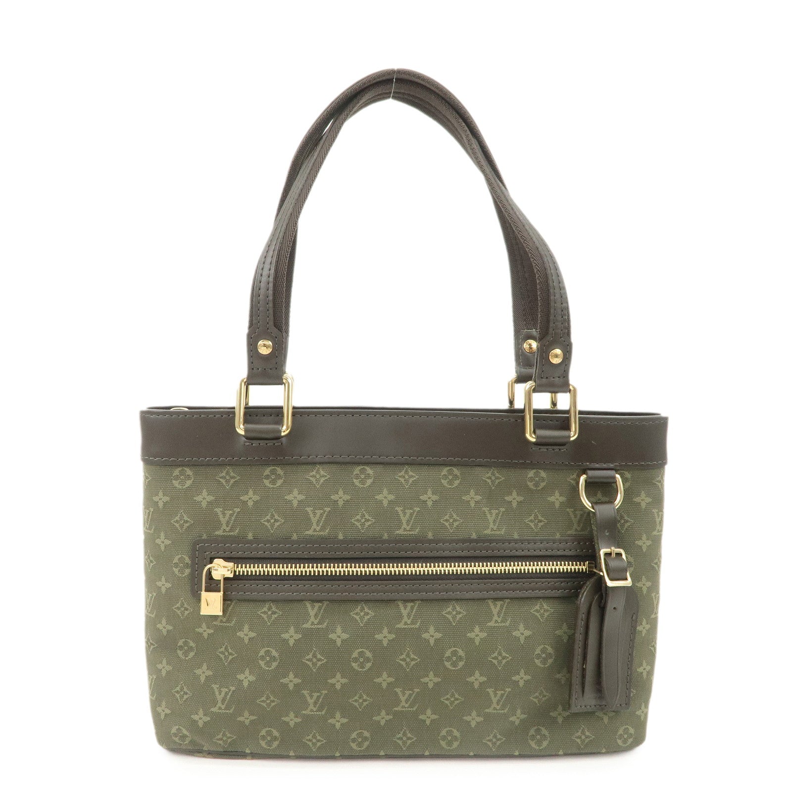 Louis Vuitton Monogram Mini Lucille PM Hand Bag TST Khaki M92682