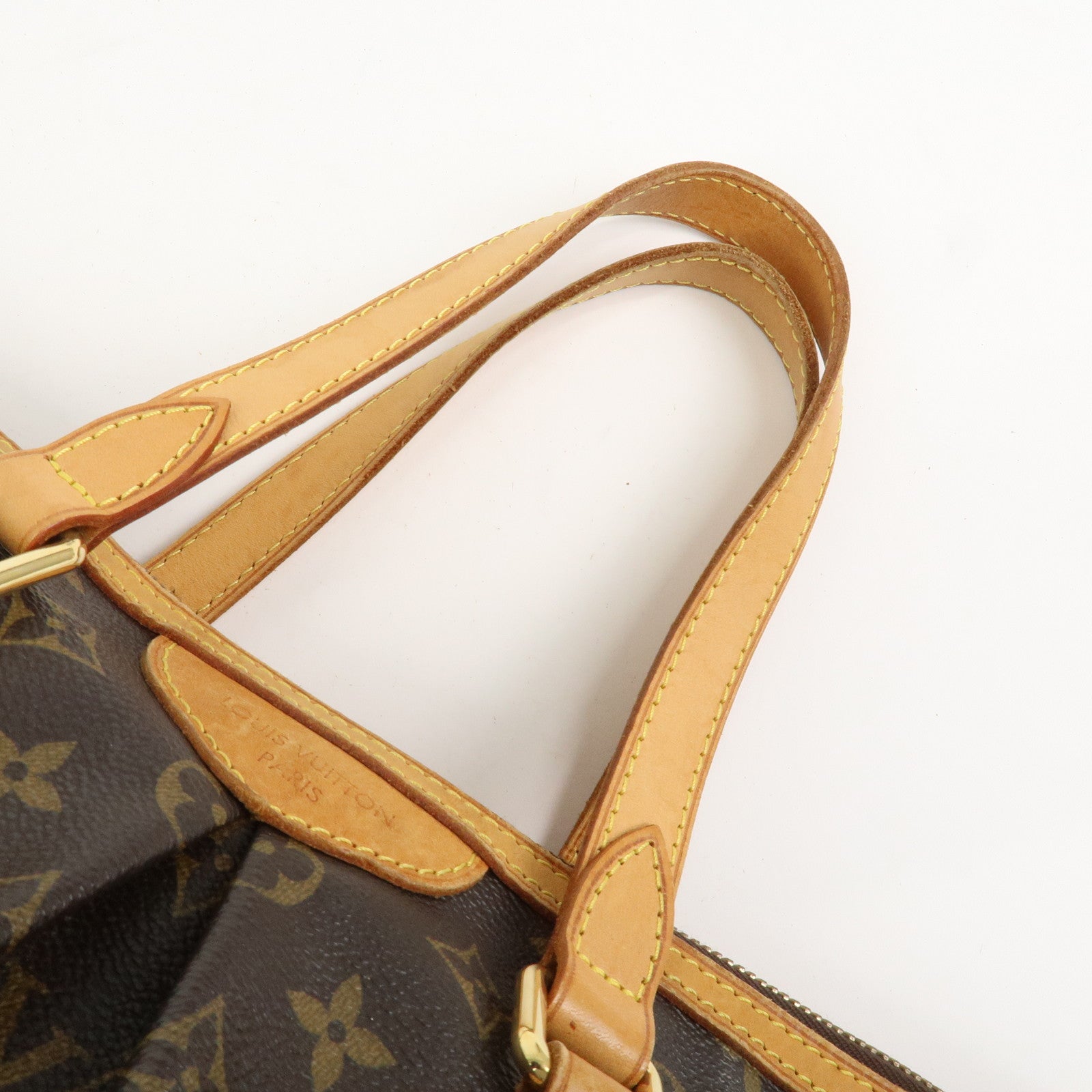 Louis Vuitton Monogram Canvas Palermo PM 2Way Hand Bag Brown M40145