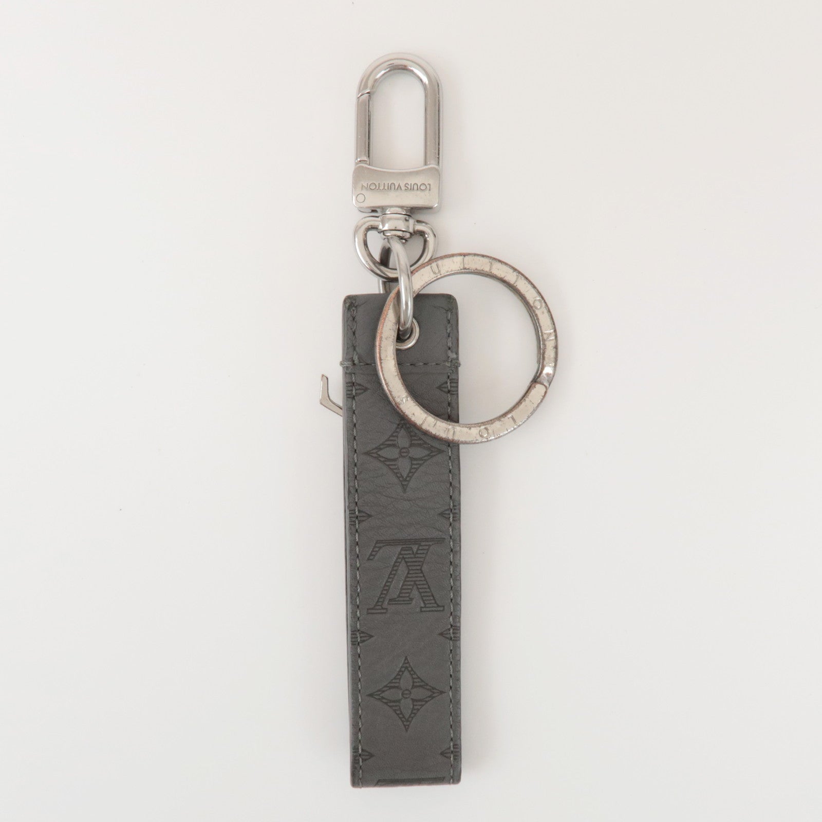 Louis Vuitton Monogram Shadow Dragonne Key Charm Key Holder M82373