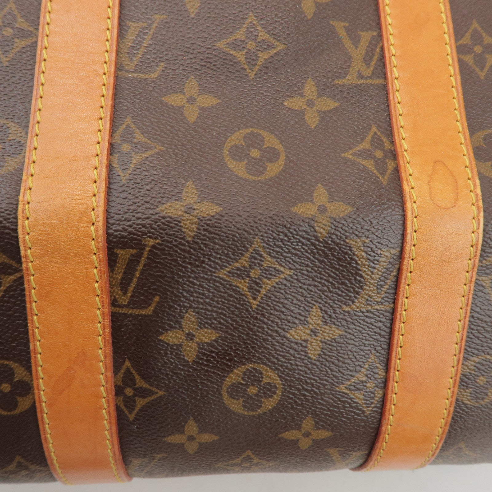 Louis Vuitton Monogram Keep All Bandouliere 45 Boston Bag M41418