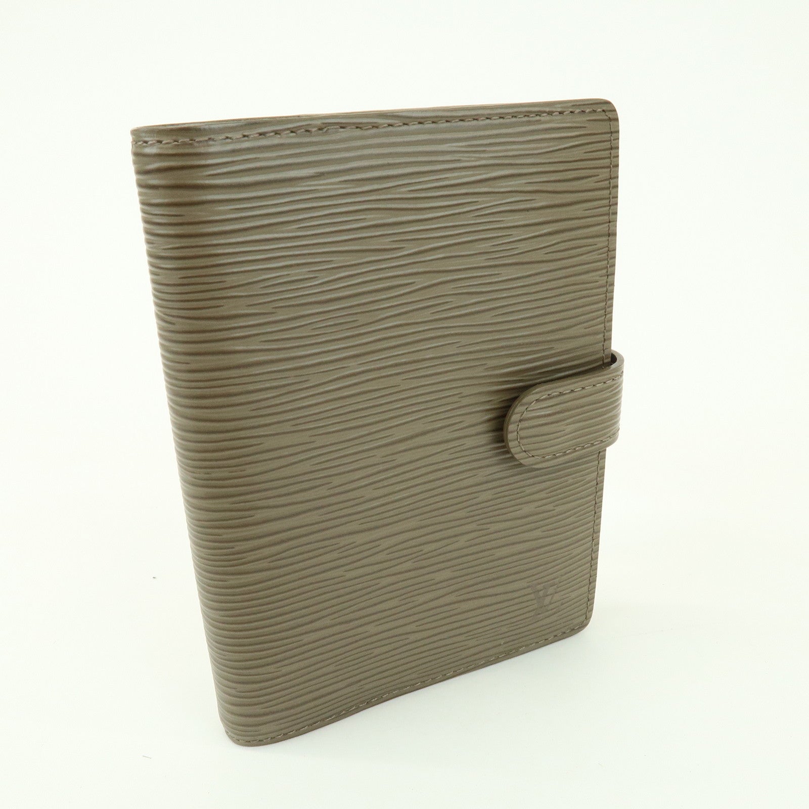 Louis Vuitton Epi Leather Agenda PM Planner Cover Pepper R2005C