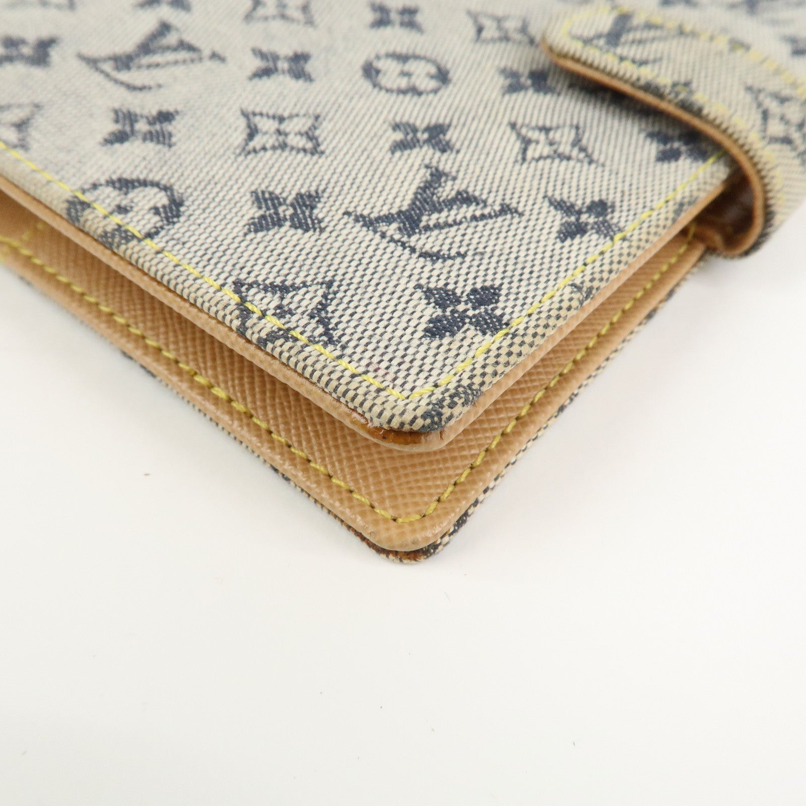 Louis Vuitton Monogram Mini Agenda PM Planner Cover Blue R20910