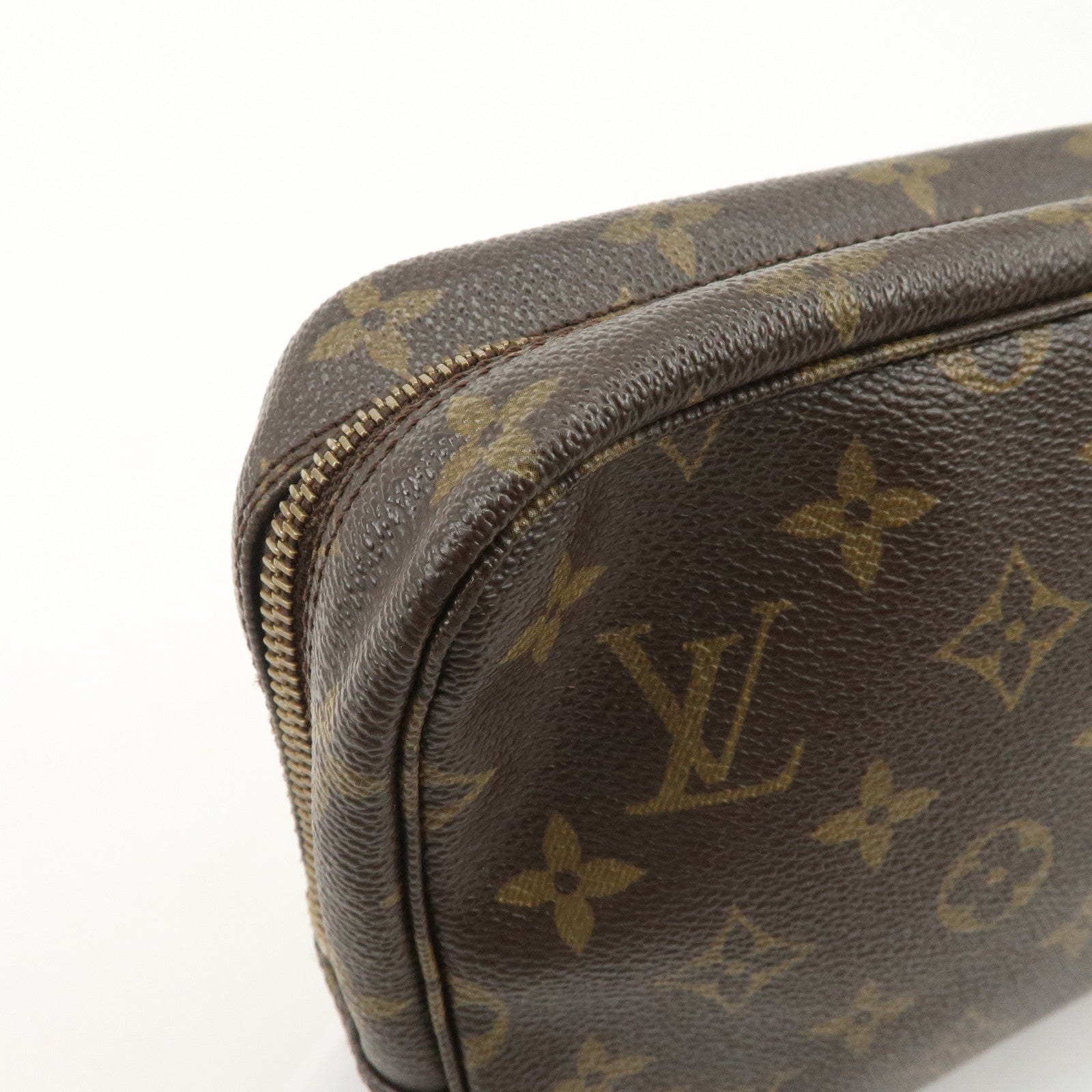 Louis Vuitton Monogram Trousse Toilette 23 Pouch Brown M47524