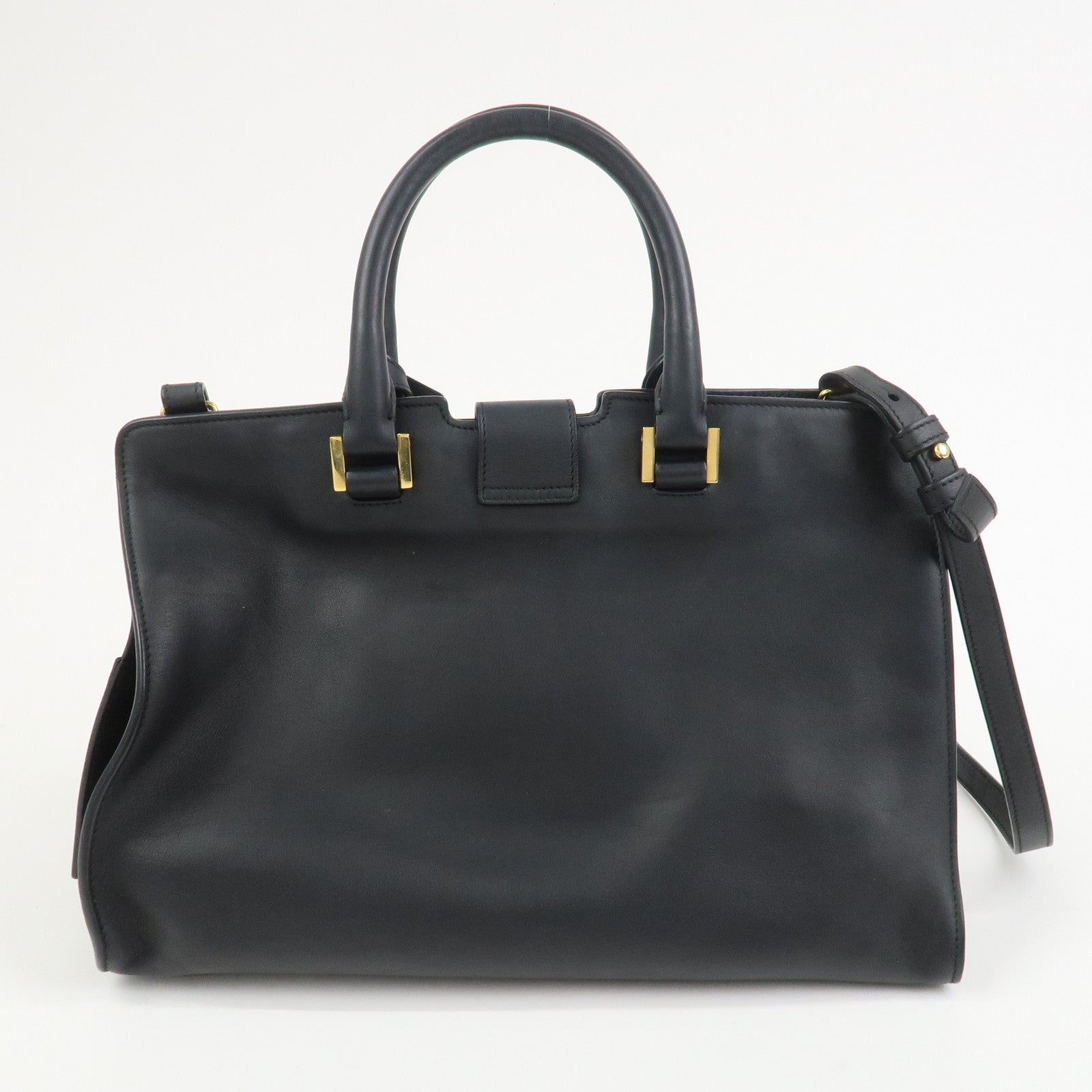 SAINT LAURENT PARIS Petit Cabas Y-Line 2Way Bag Hand Bag 311210