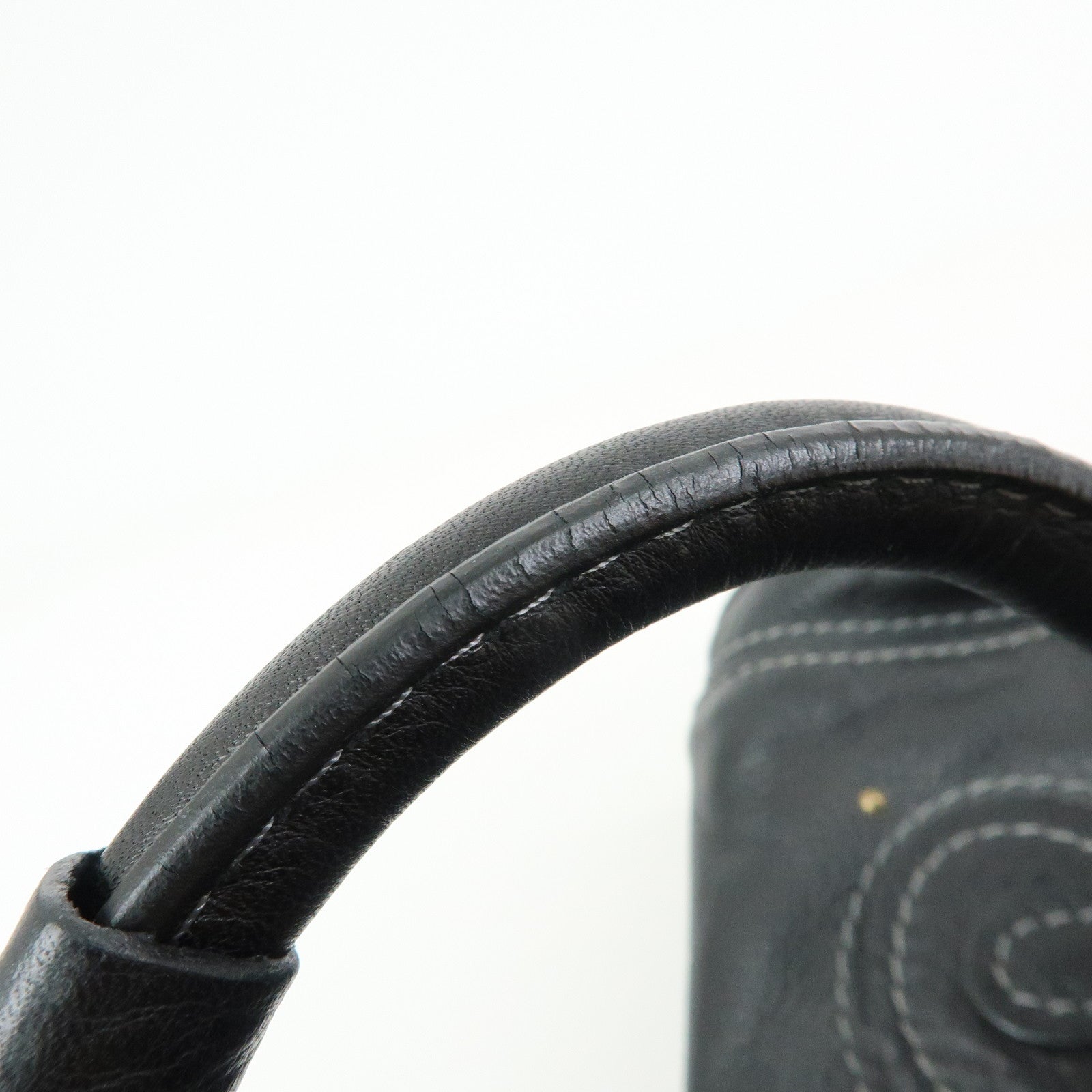 Chloe Paddington Leather Tote Bag Hand Bag Black